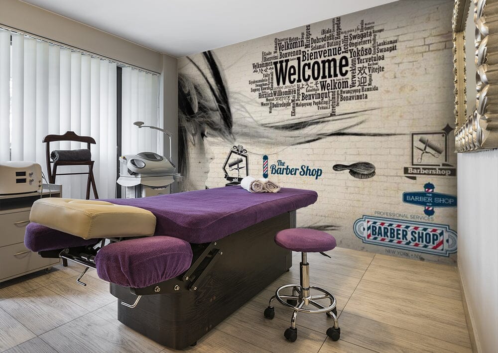 3D Splatter Hair 1537 Wall Murals Wallpaper AJ Wallpaper 2