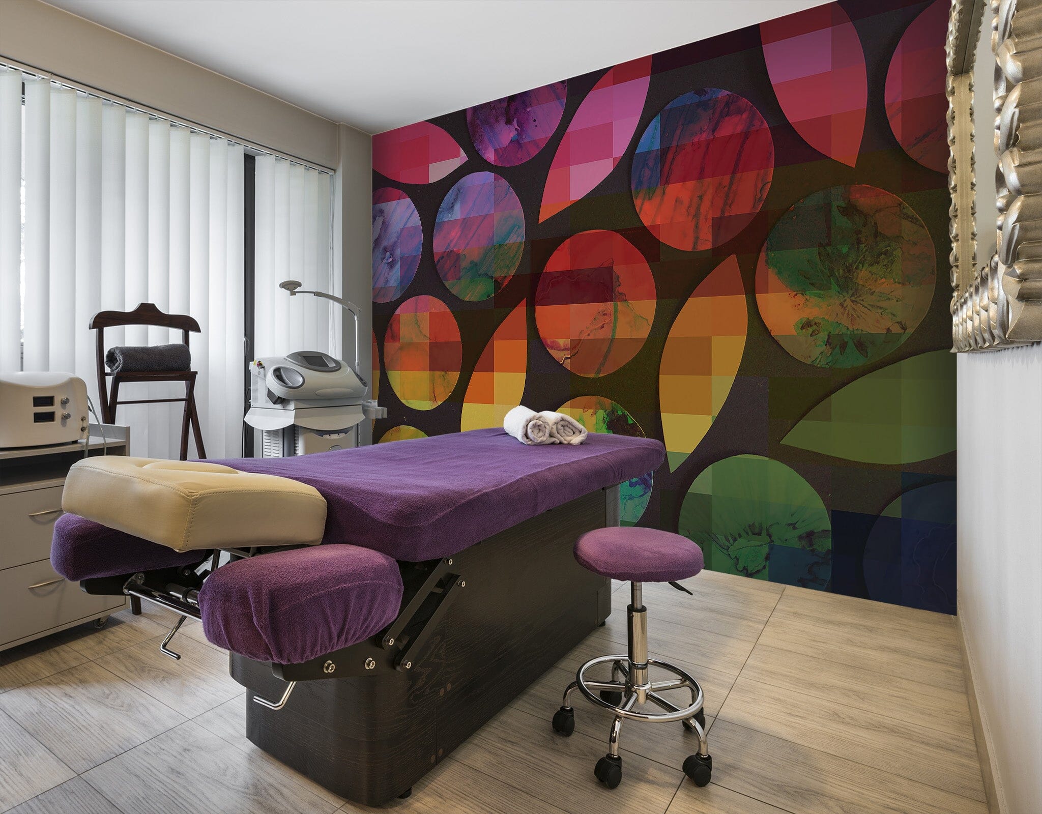 3D Color Geometry 1407 Shandra Smith Wall Mural Wall Murals Wallpaper AJ Wallpaper 2