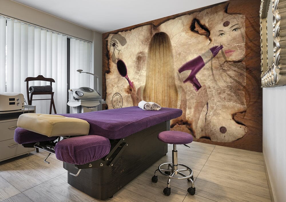 3D Straight Hair 1523 Wall Murals Wallpaper AJ Wallpaper 2