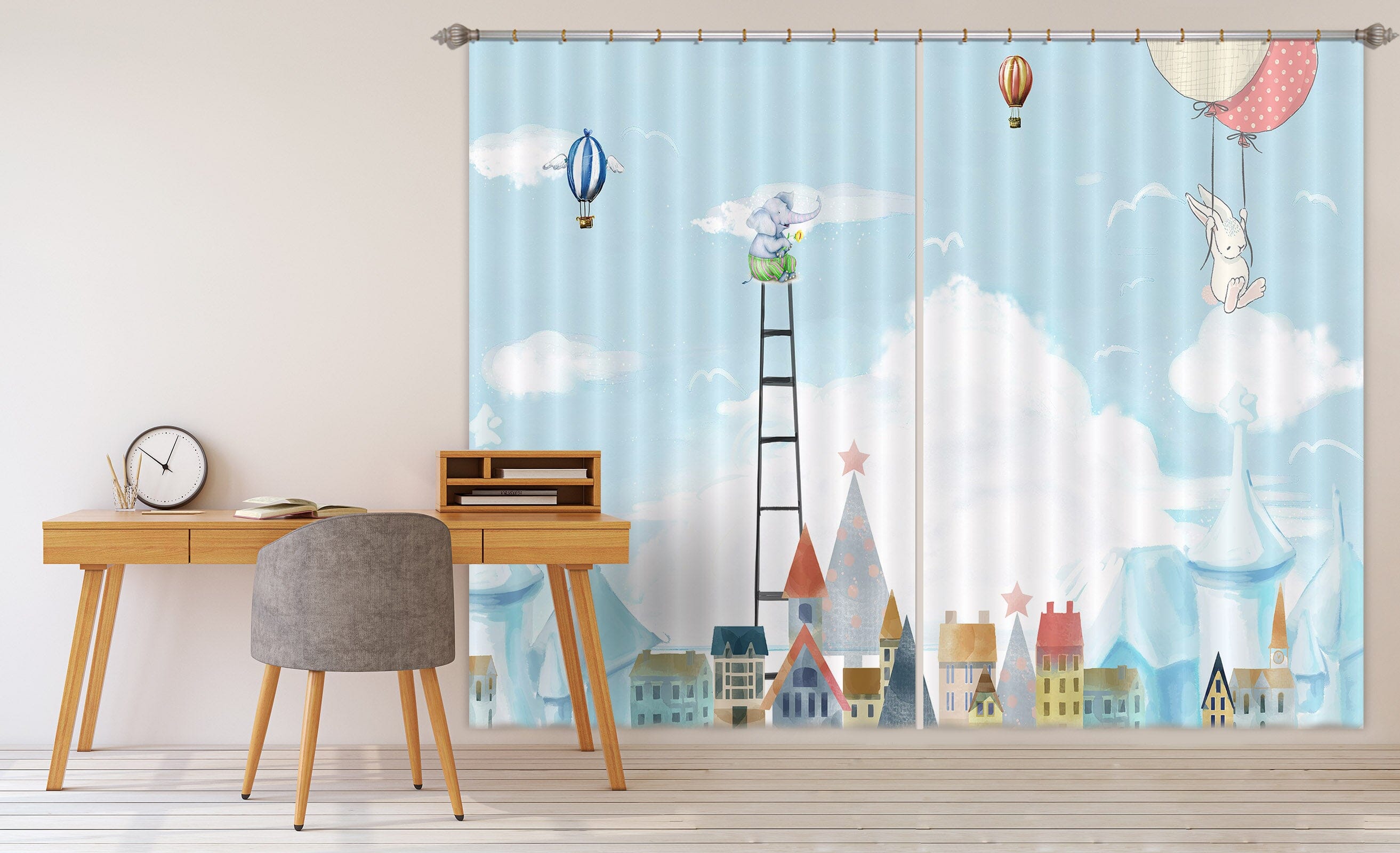 3D Children Kingdom 744 Curtains Drapes Wallpaper AJ Wallpaper 