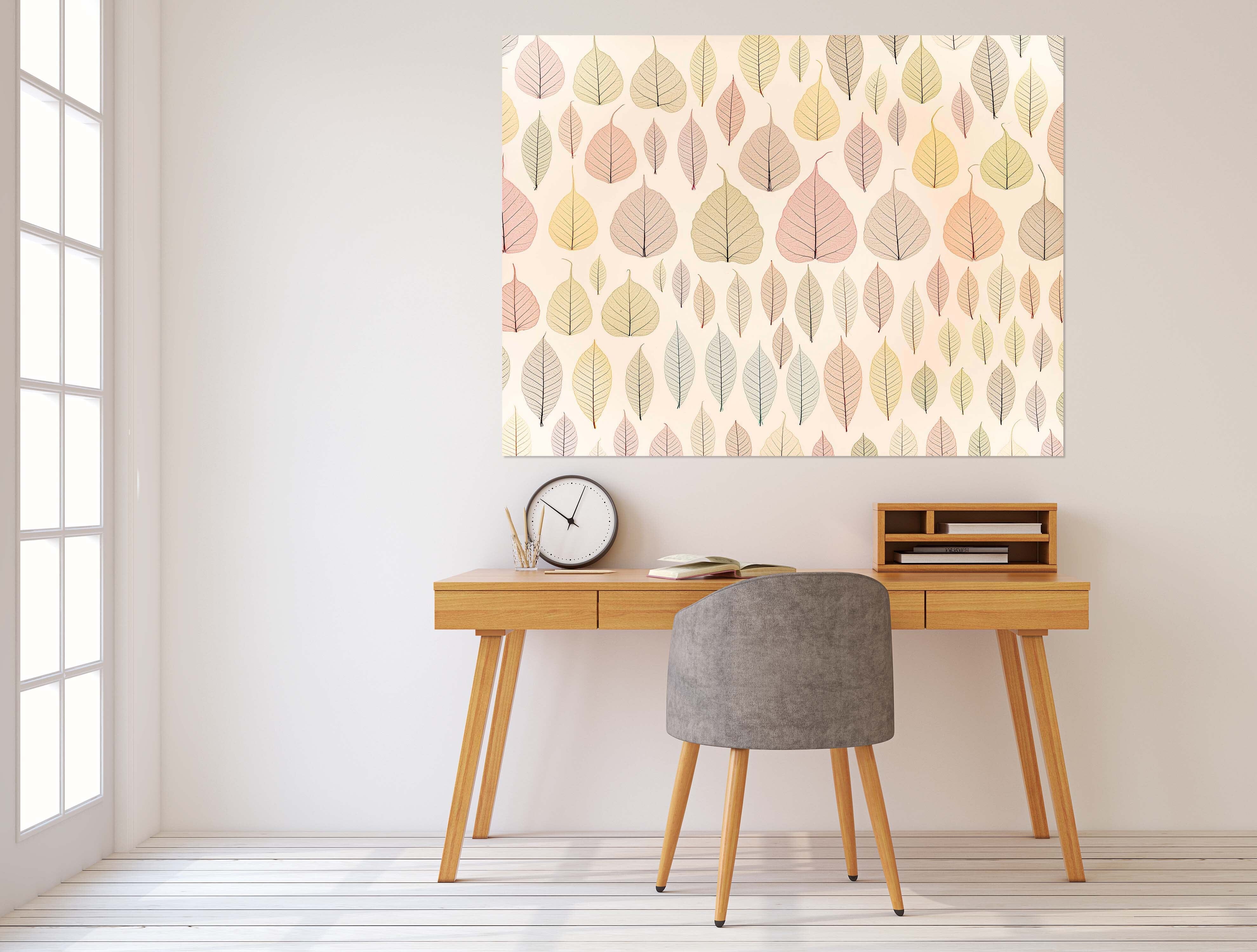 3D Colored Leaves 050 Assaf Frank Wall Sticker Wallpaper AJ Wallpaper 2