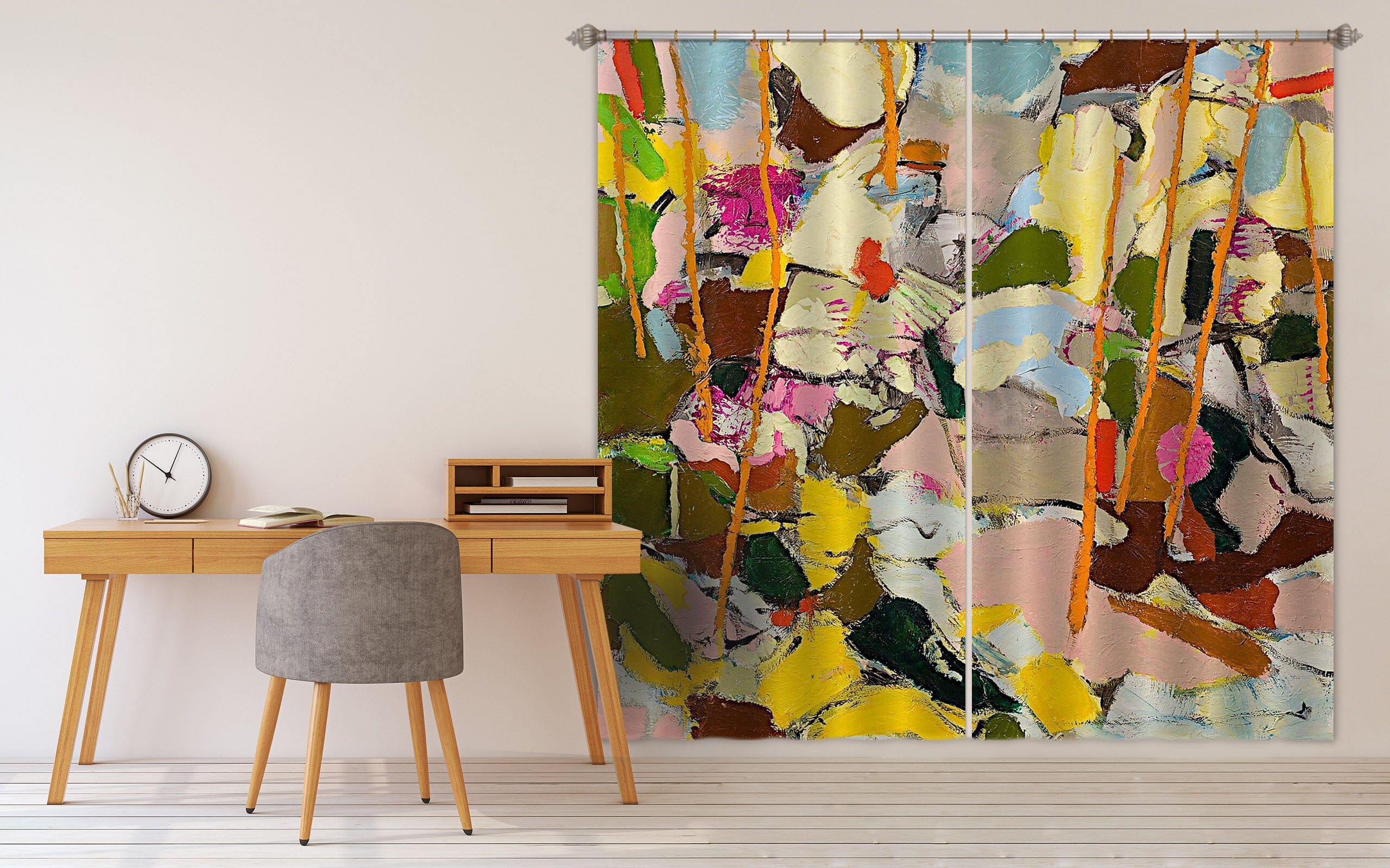 3D Color Graffiti 148 Allan P. Friedlander Curtain Curtains Drapes Curtains AJ Creativity Home