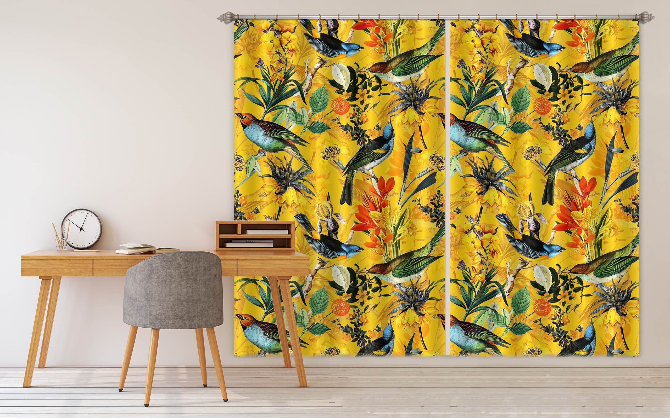 3D Golden Summer 117 Uta Naumann Curtain Curtains Drapes Curtains AJ Creativity Home