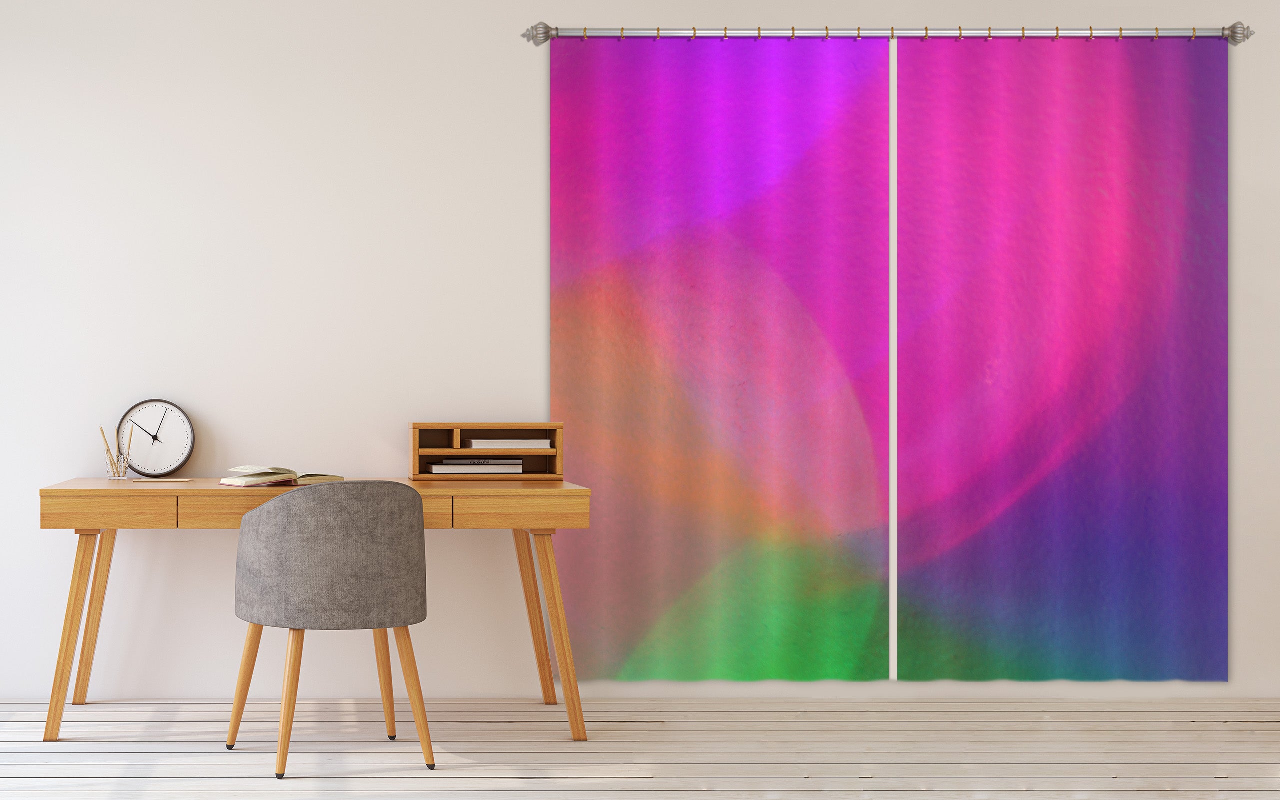 3D Colorful 70071 Shandra Smith Curtain Curtains Drapes