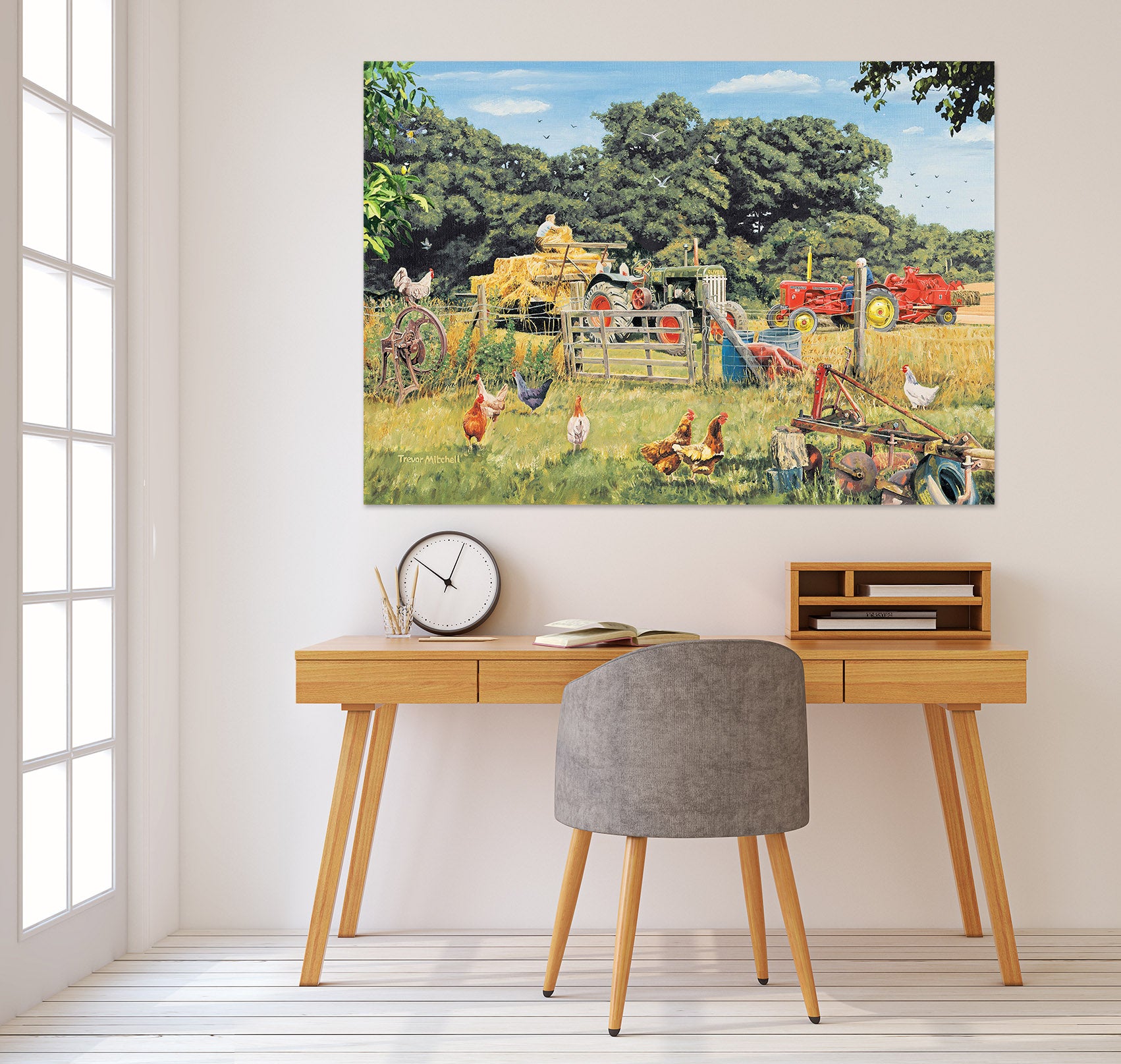 3D Farm 8931 Trevor Mitchell Wall Sticker