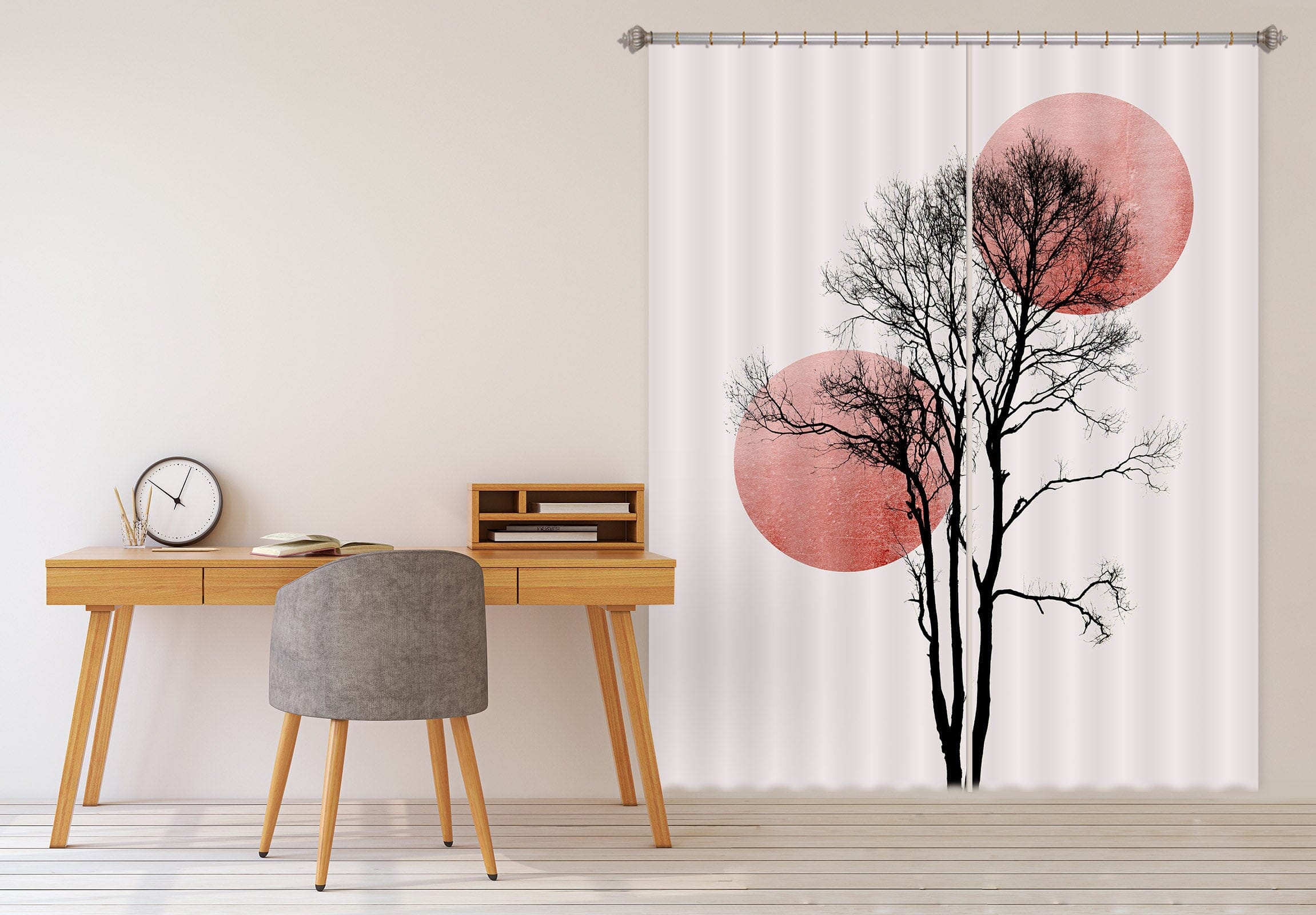 3D Big Tree 1113 Boris Draschoff Curtain Curtains Drapes Curtains AJ Creativity Home