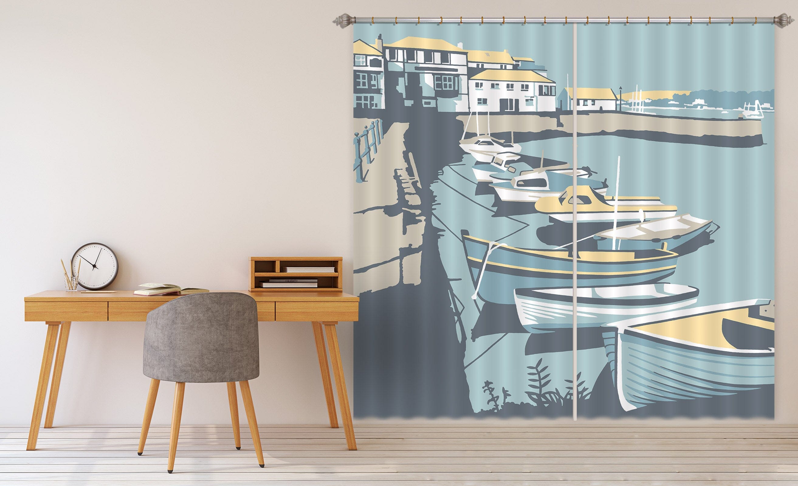 3D Falmouth 115 Steve Read Curtain Curtains Drapes Curtains AJ Creativity Home