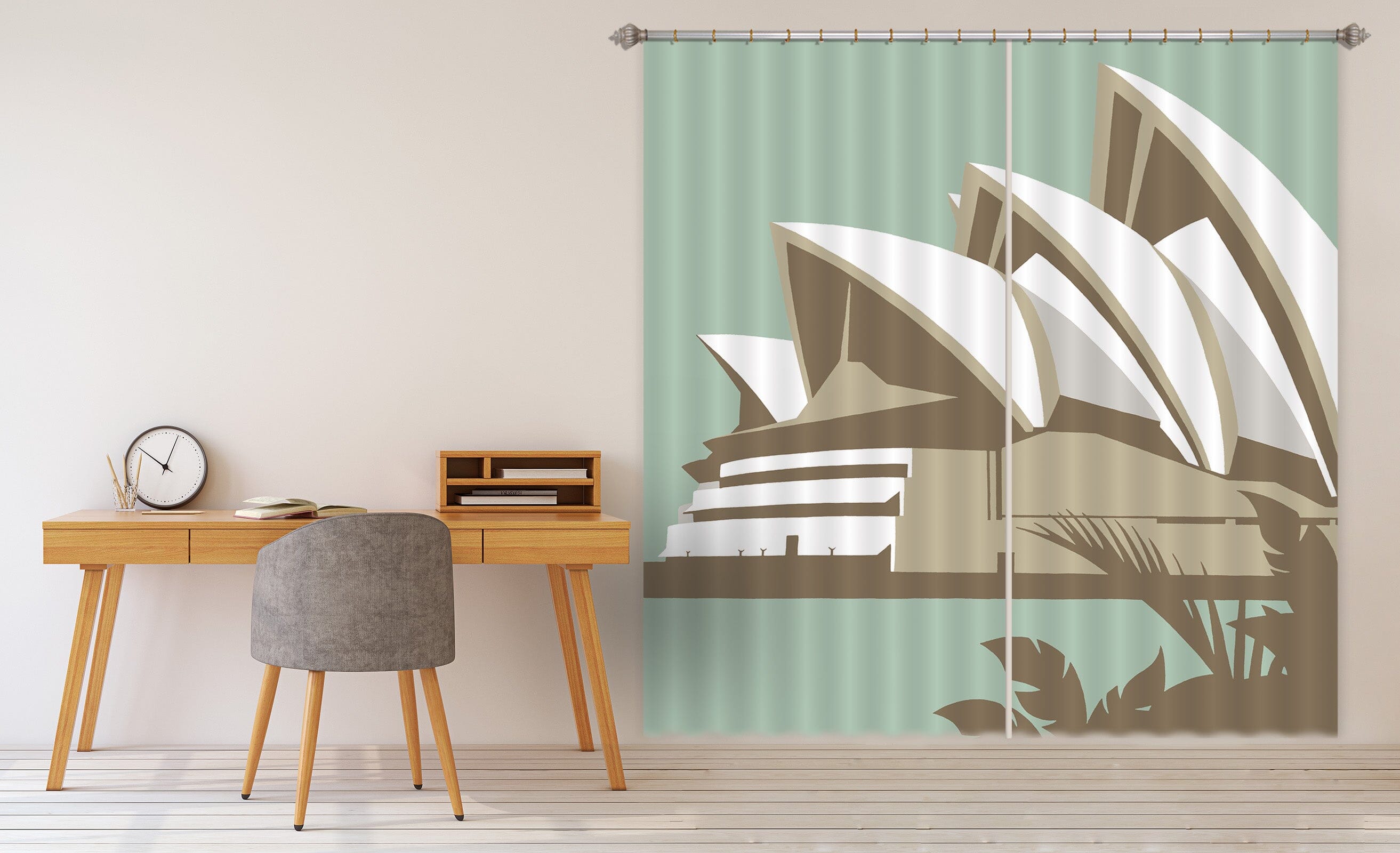 3D Sydney Opera House 164 Steve Read Curtain Curtains Drapes Curtains AJ Creativity Home
