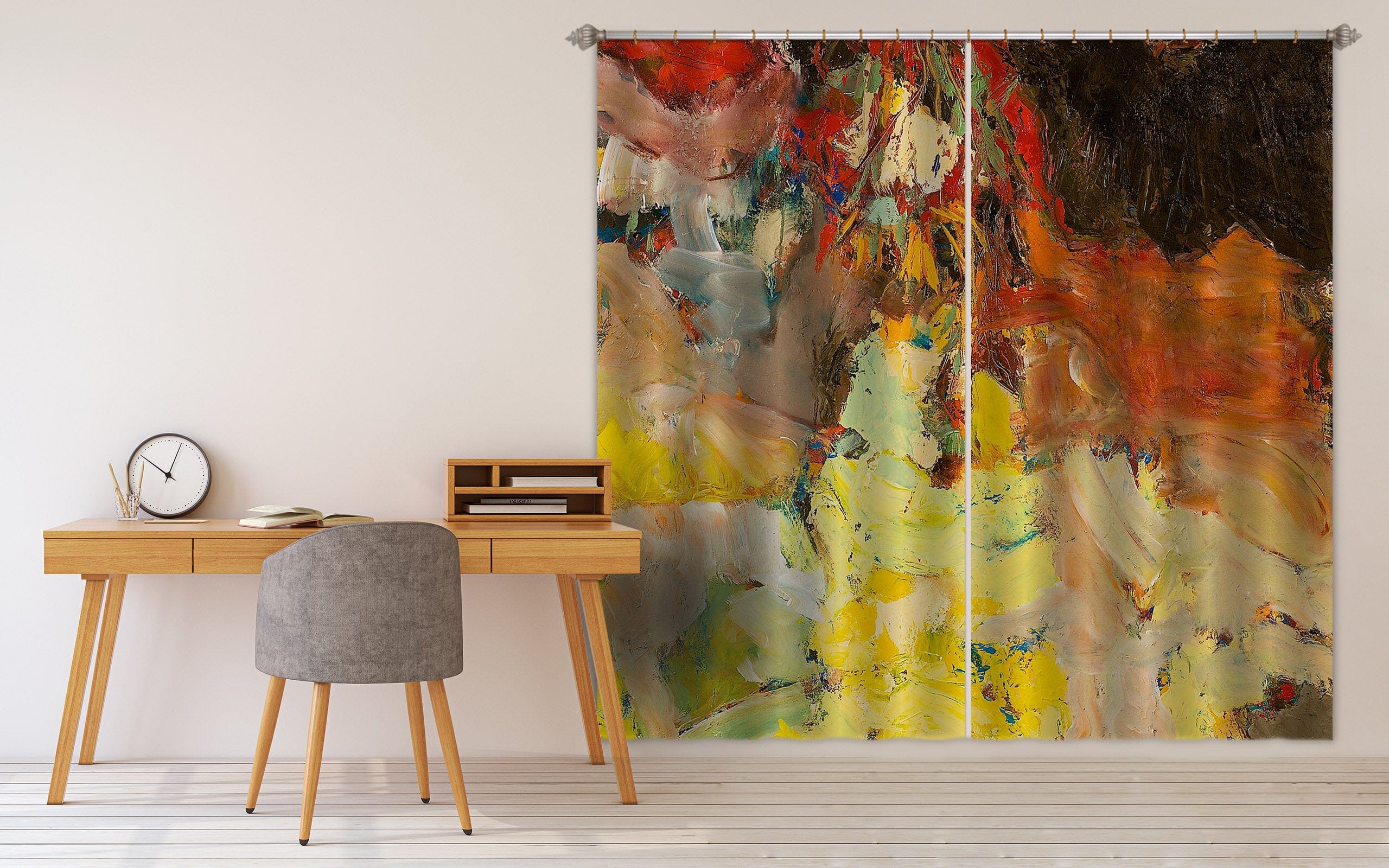 3D Color Graffiti 112 Allan P. Friedlander Curtain Curtains Drapes Curtains AJ Creativity Home