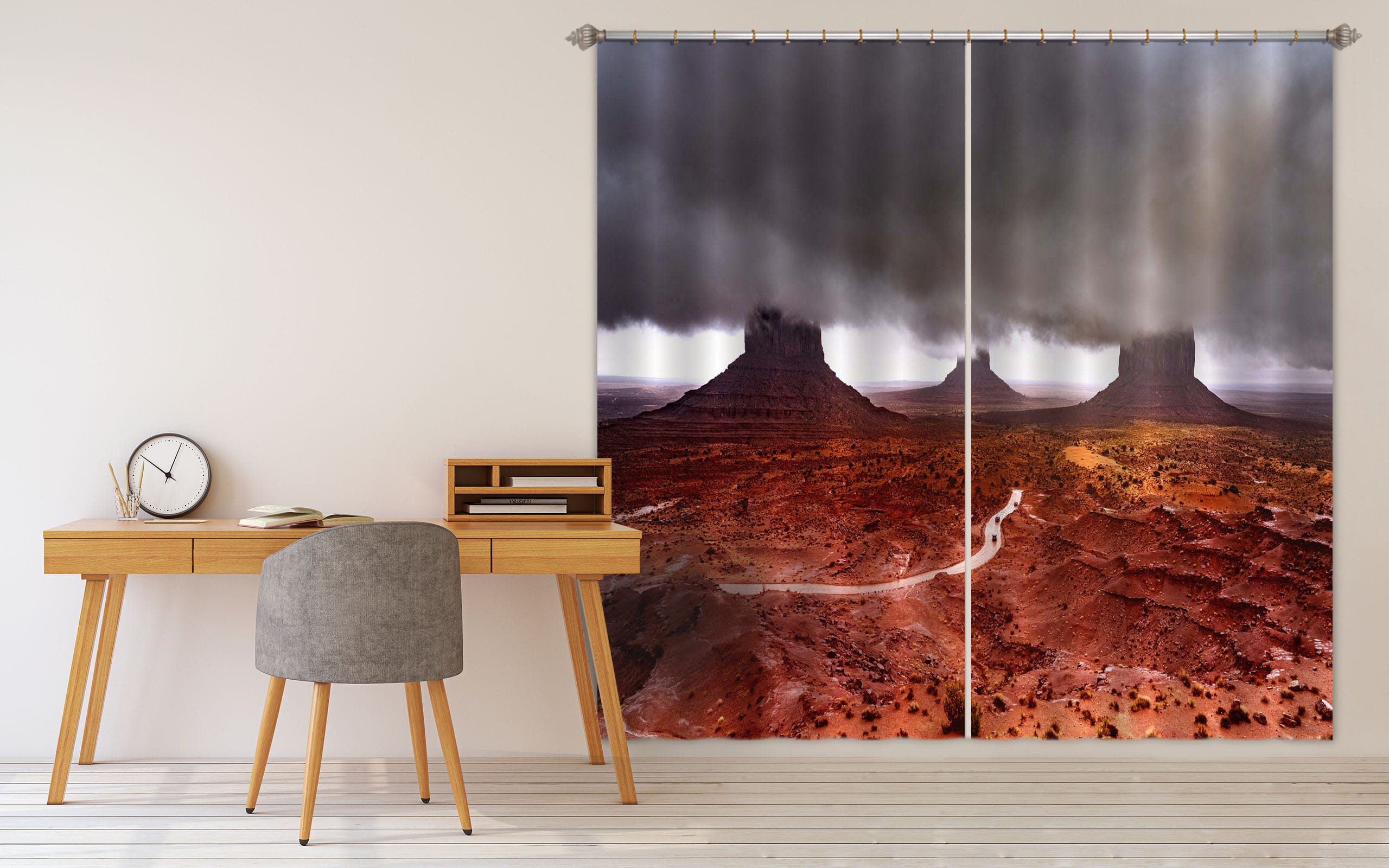 3D Volcanic Eruptions 138 Marco Carmassi Curtain Curtains Drapes Curtains AJ Creativity Home