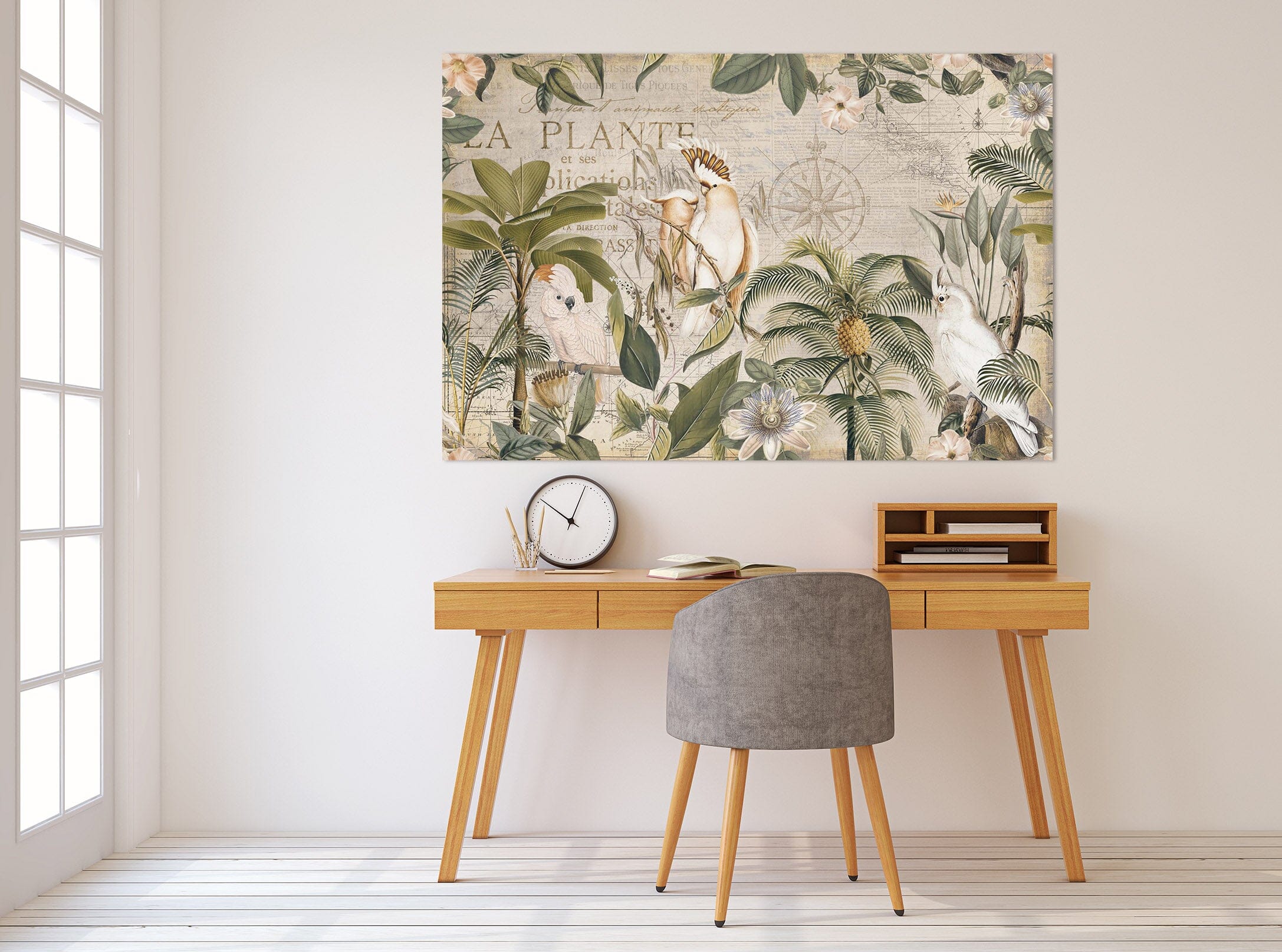 3D Forest Parrot 044 Andrea haase Wall Sticker Wallpaper AJ Wallpaper 2