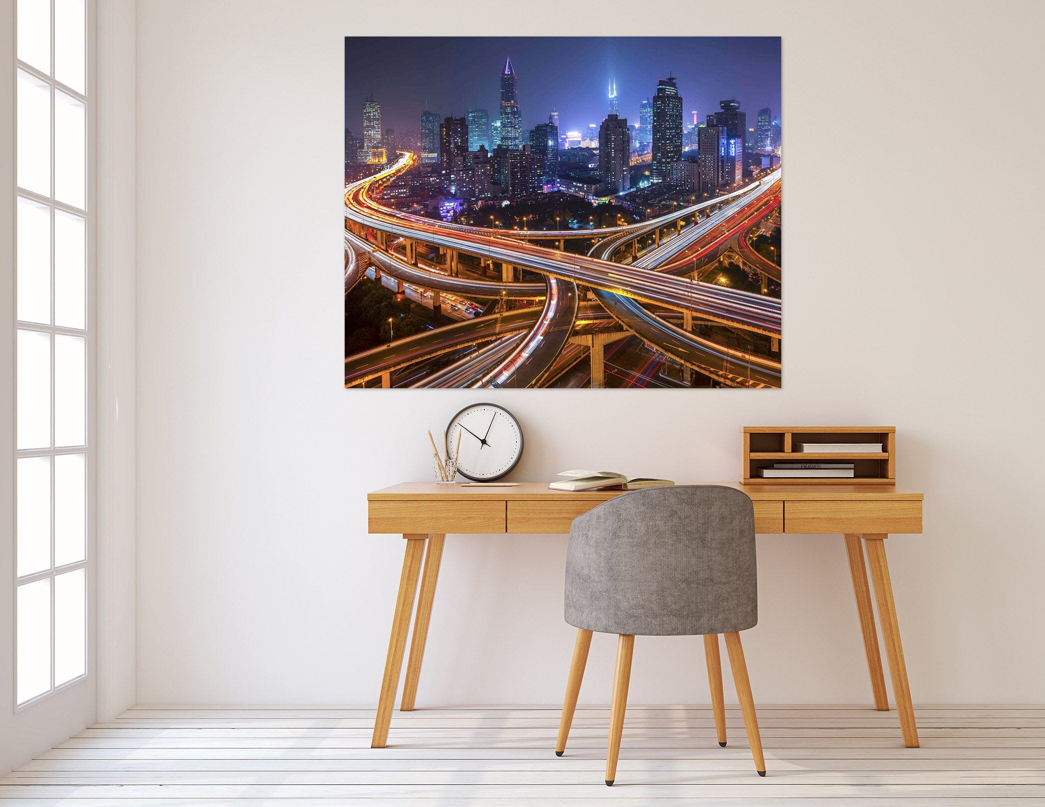 3D Lights Street 127 Marco Carmassi Wall Sticker Wallpaper AJ Wallpaper 2