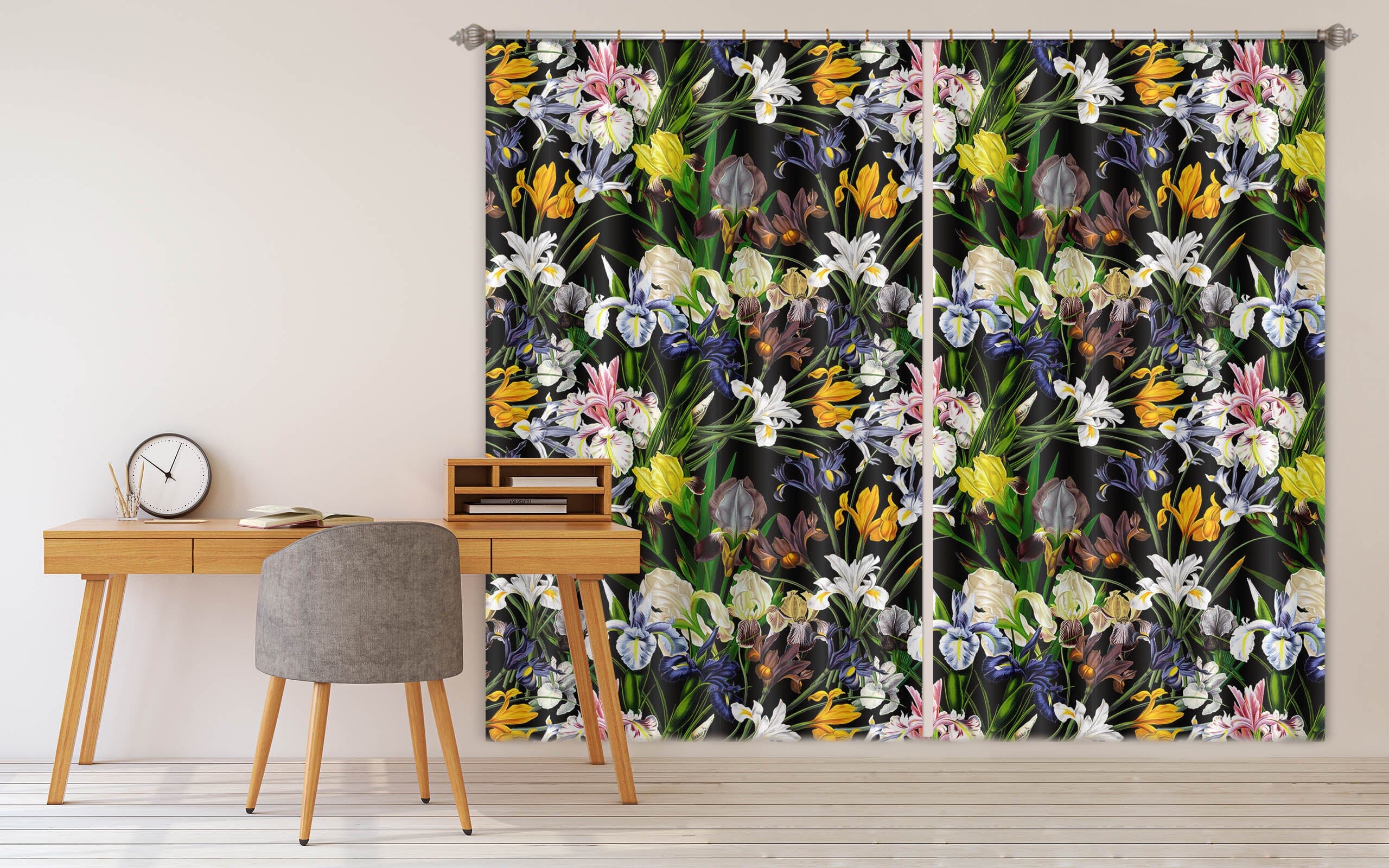 3D Beautiful Garden 176 Uta Naumann Curtain Curtains Drapes Curtains AJ Creativity Home