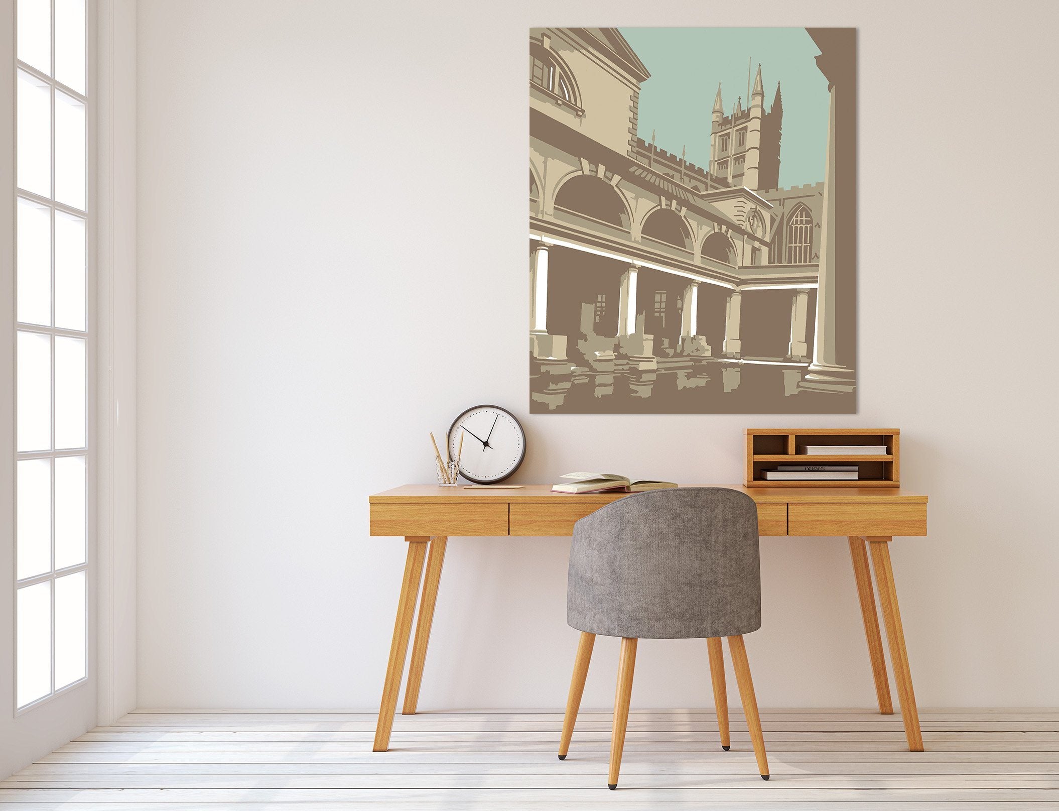 3D Bath 014 Steve Read Wall Sticker Wallpaper AJ Wallpaper 2