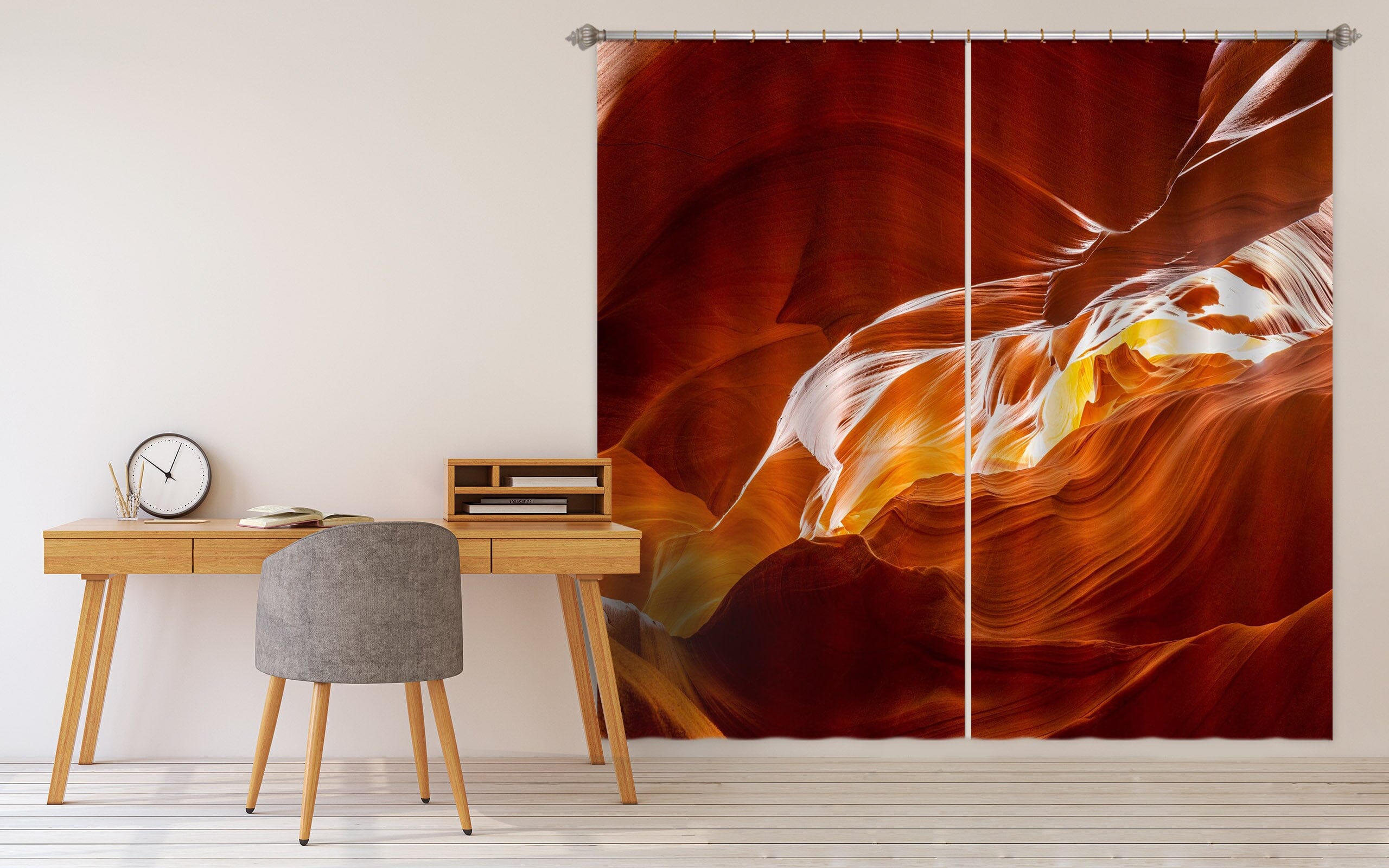 3D Red Canyon 174 Marco Carmassi Curtain Curtains Drapes Curtains AJ Creativity Home