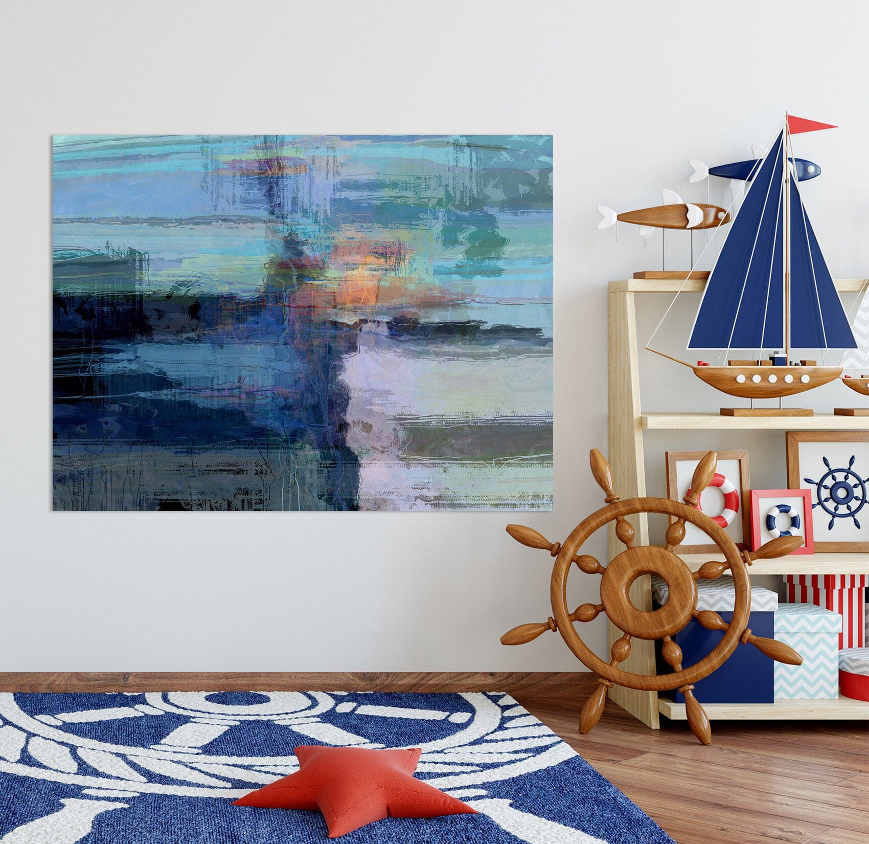 3D Color Graffiti 003 Michael Tienhaara Wall Sticker Wallpaper AJ Wallpaper 2