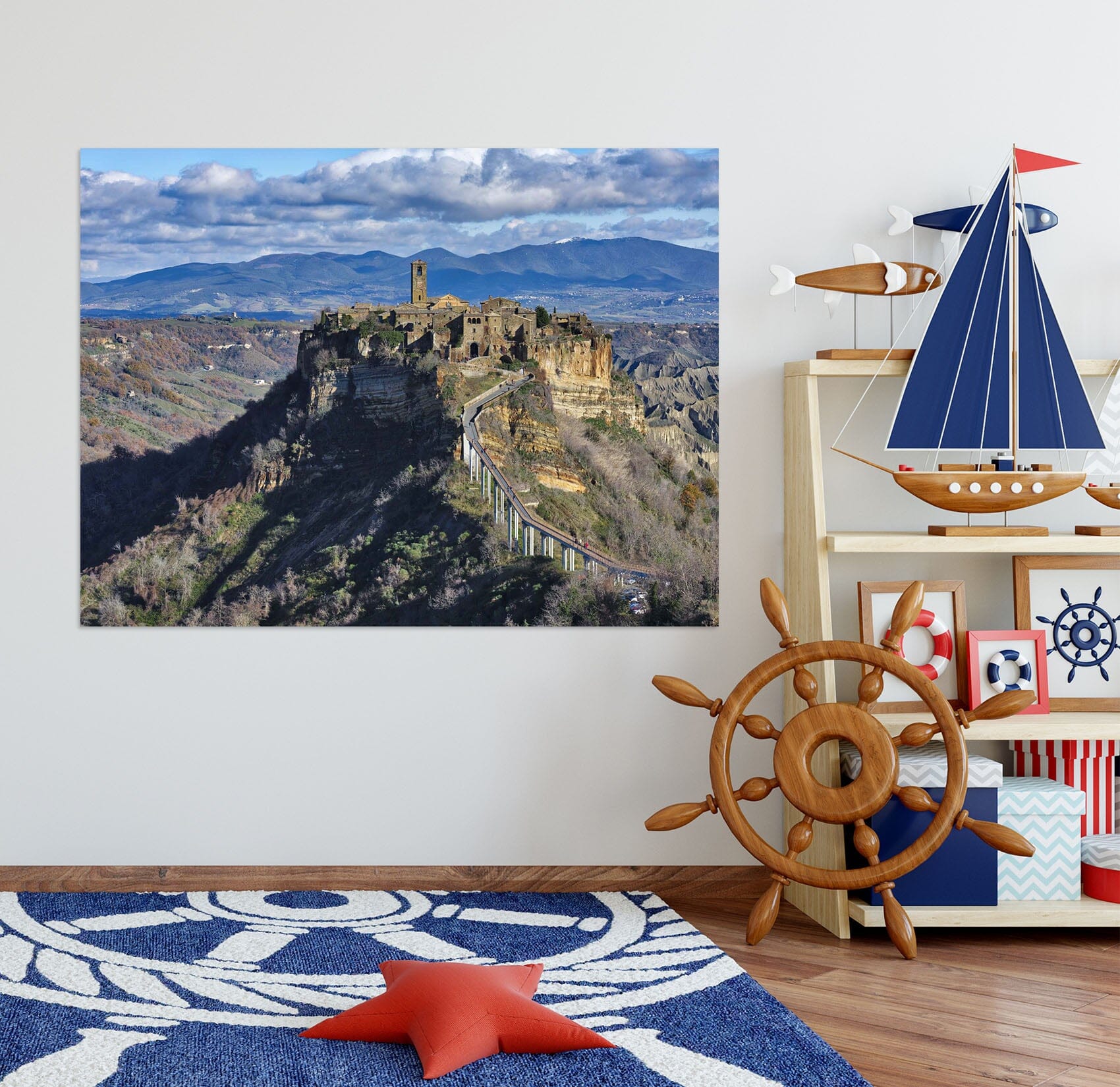 3D City Wall 170 Marco Carmassi Wall Sticker Wallpaper AJ Wallpaper 2