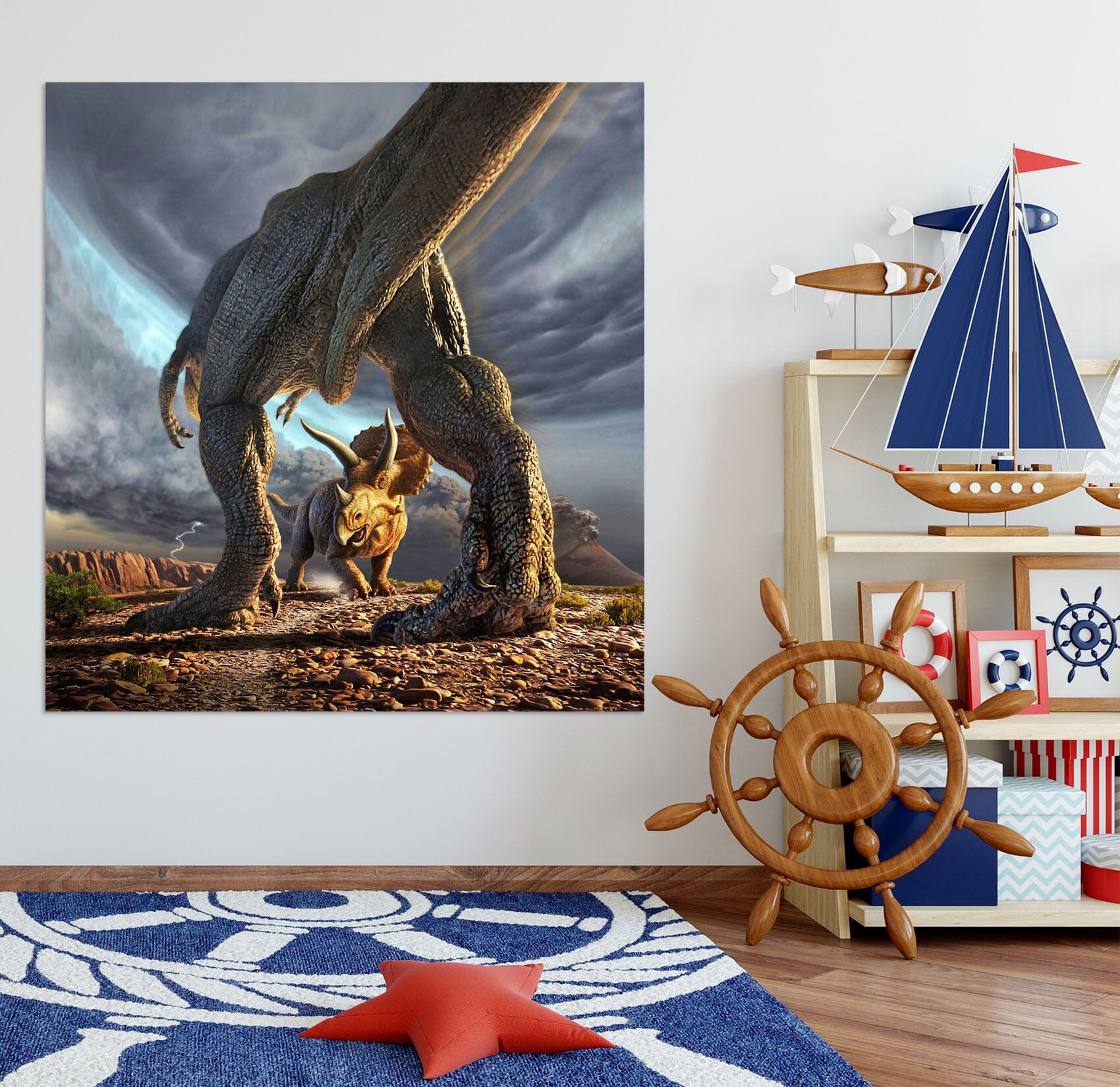 3D Monster Hegemony 016 Jerry LoFaro Wall Sticker Wallpaper AJ Wallpaper 2