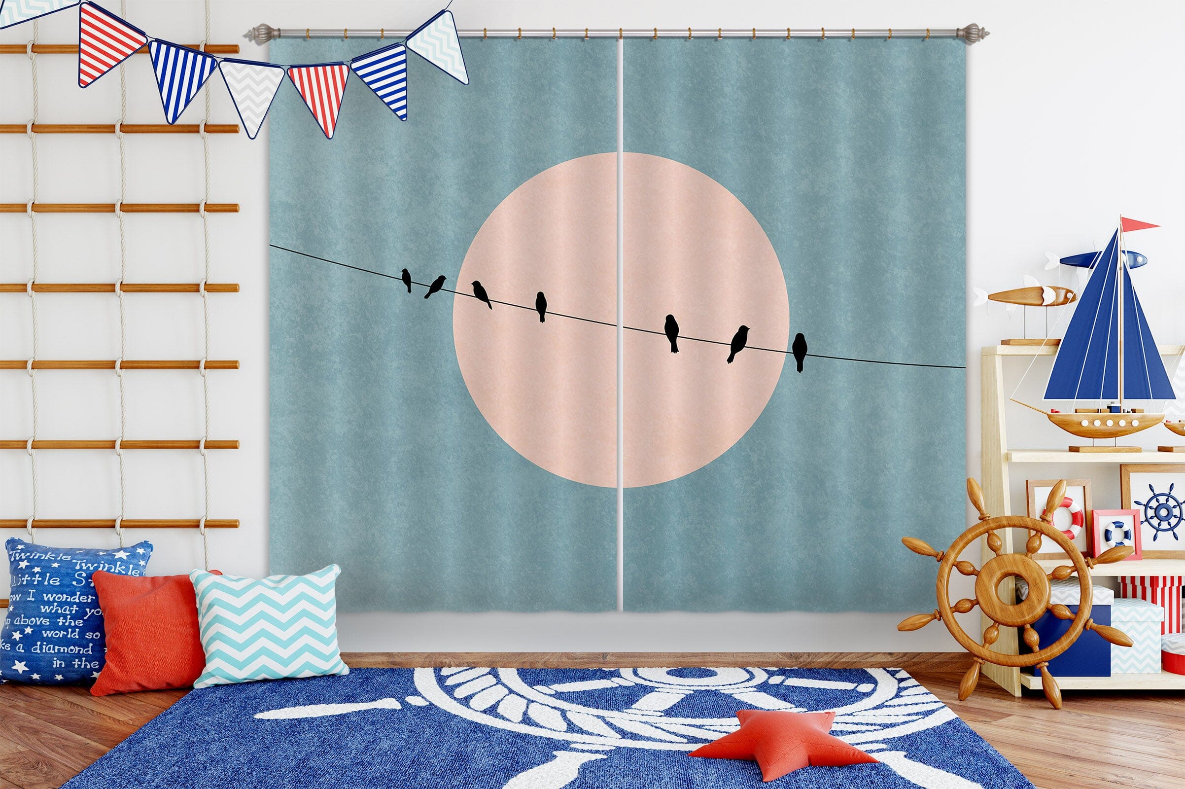 3D The Beauty Of Silence 057 Boris Draschoff Curtain Curtains Drapes Curtains AJ Creativity Home