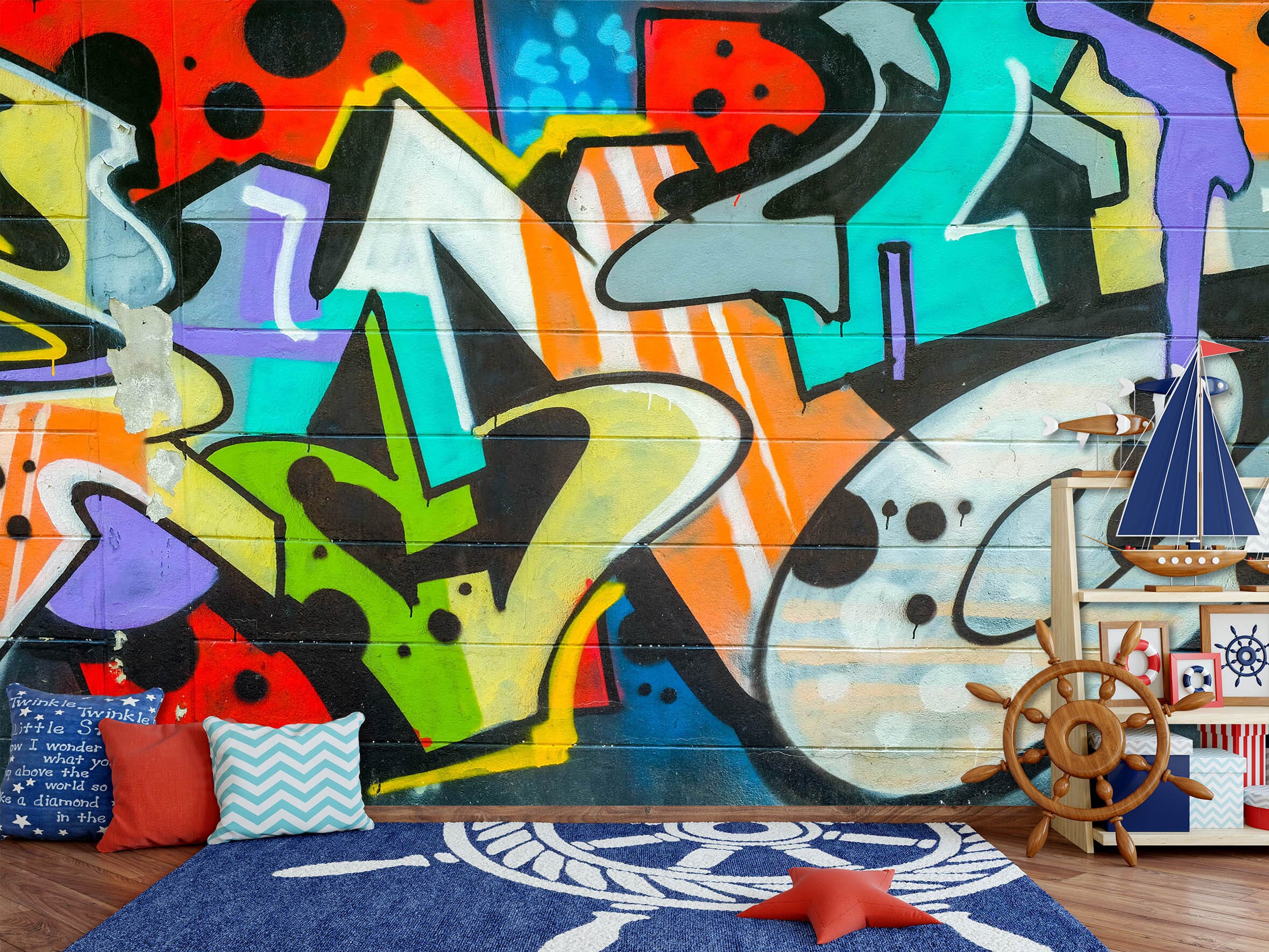 3D Painted Wall 85 Wall Murals Wallpaper AJ Wallpaper 2