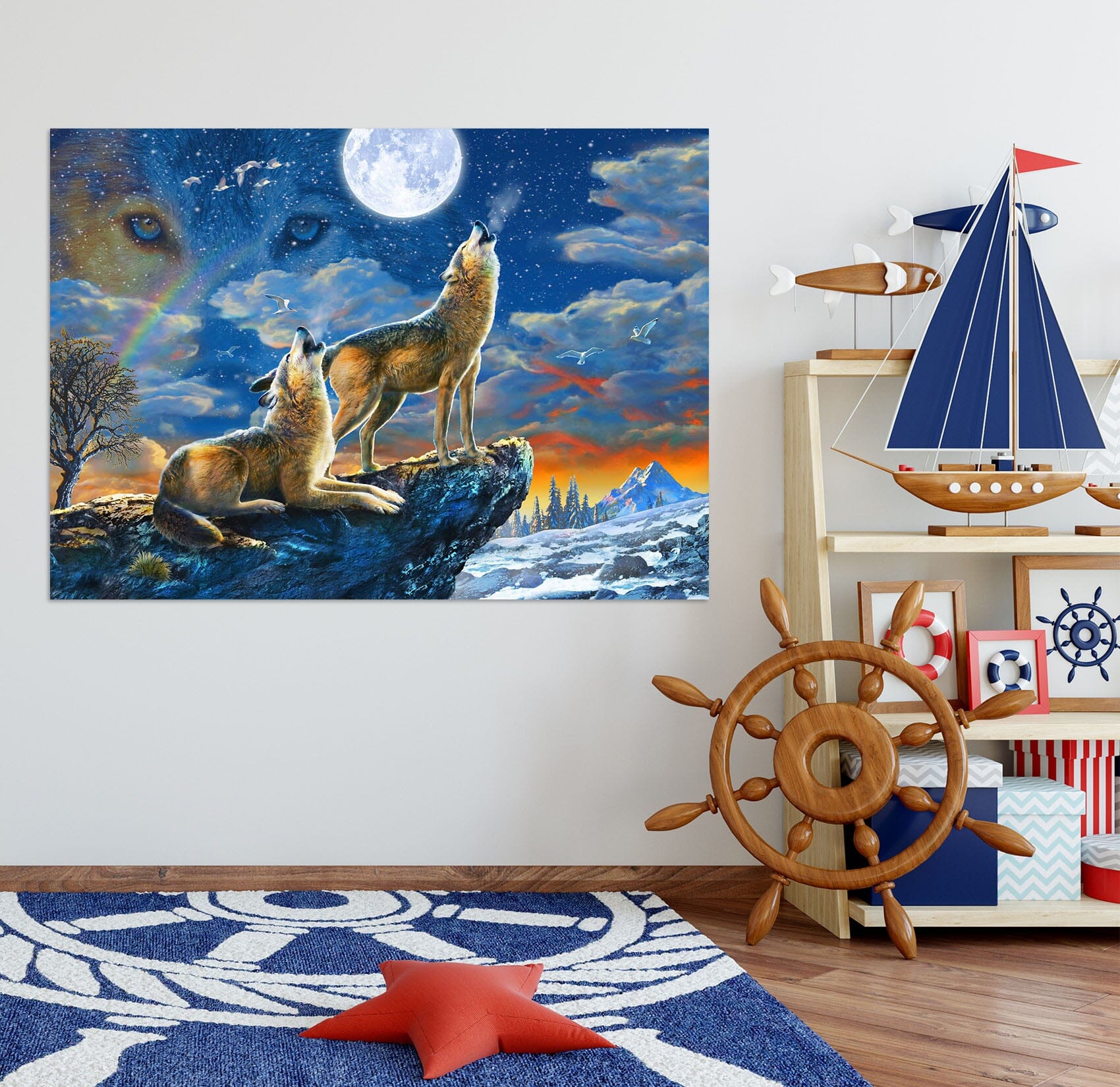 3D Wolverine 028 Adrian Chesterman Wall Sticker Wallpaper AJ Wallpaper 2