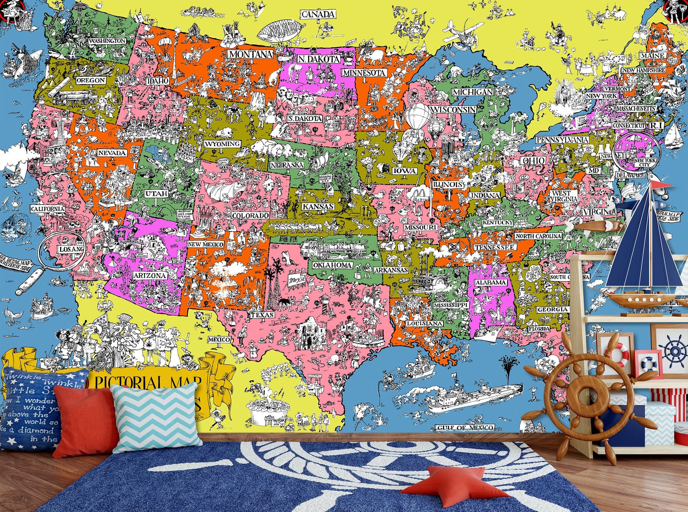 3D Color Graffiti 2006 World Map Wall Murals Wallpaper AJ Wallpaper 2