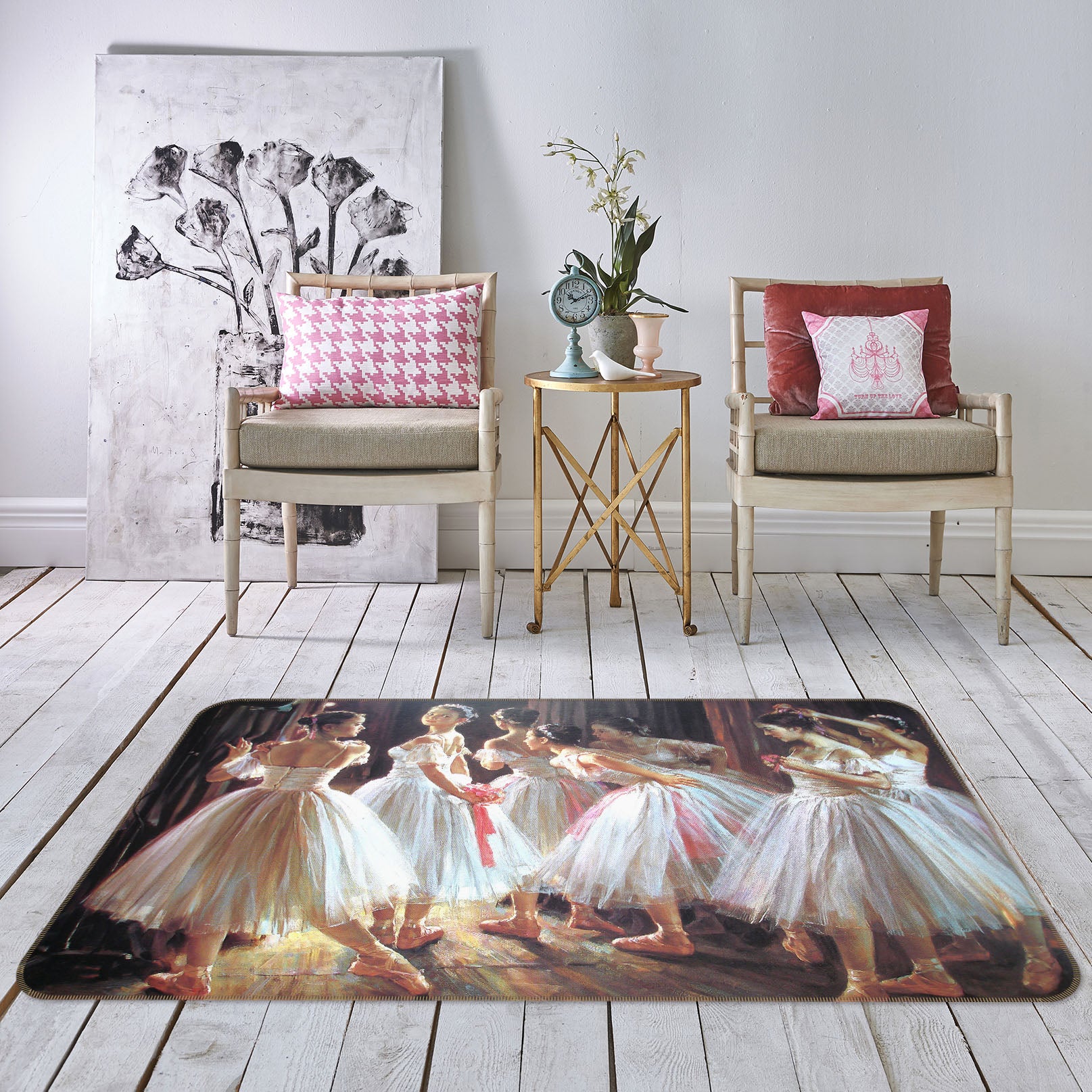 3D Group Dance 33146 Non Slip Rug Mat