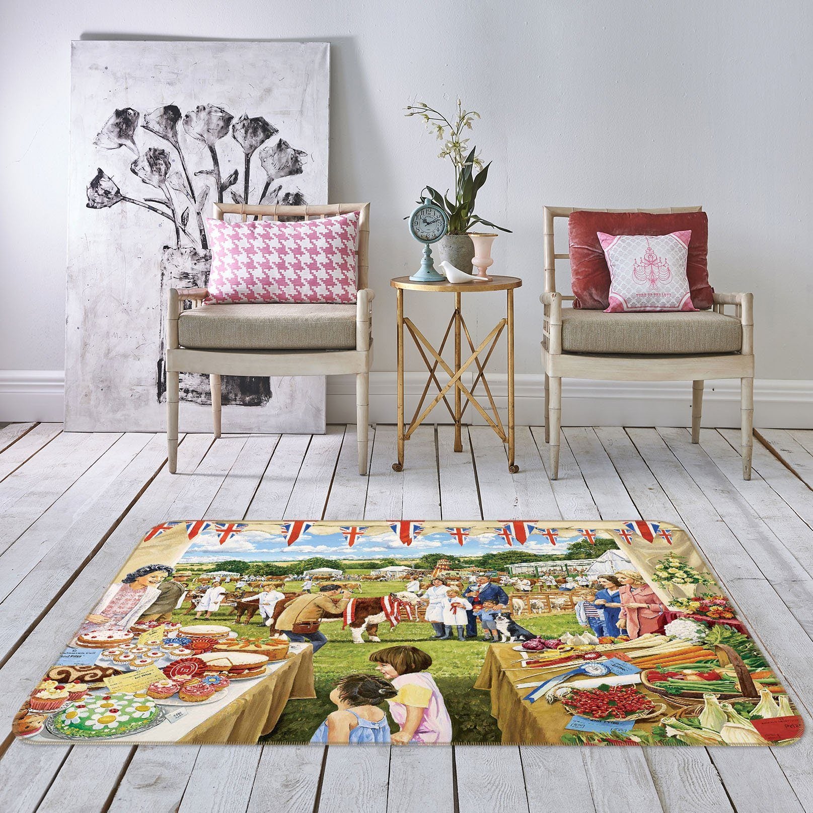 3D Best In Show 1058 Trevor Mitchell Rug Non Slip Rug Mat Mat AJ Creativity Home
