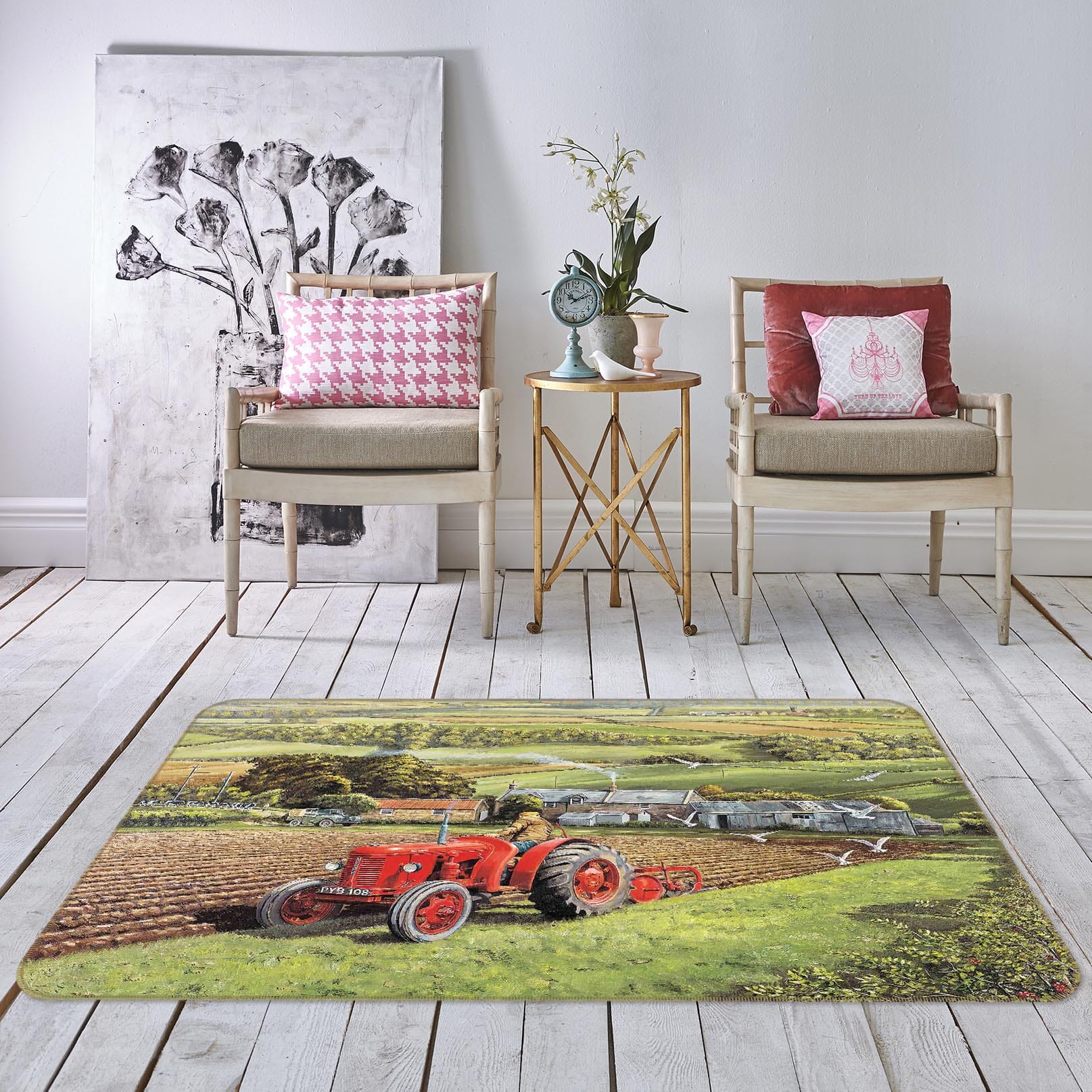 3D Master At Work 1088 Trevor Mitchell Rug Non Slip Rug Mat Mat AJ Creativity Home