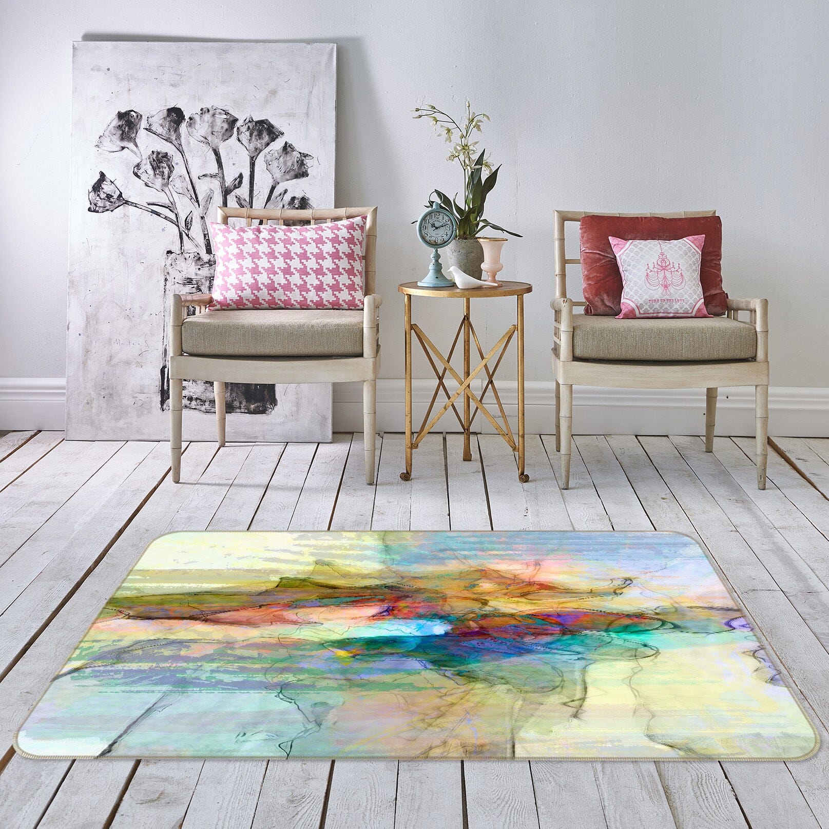 3D Morning Sea 1034 Michael Tienhaara Rug Non Slip Rug Mat Mat AJ Creativity Home