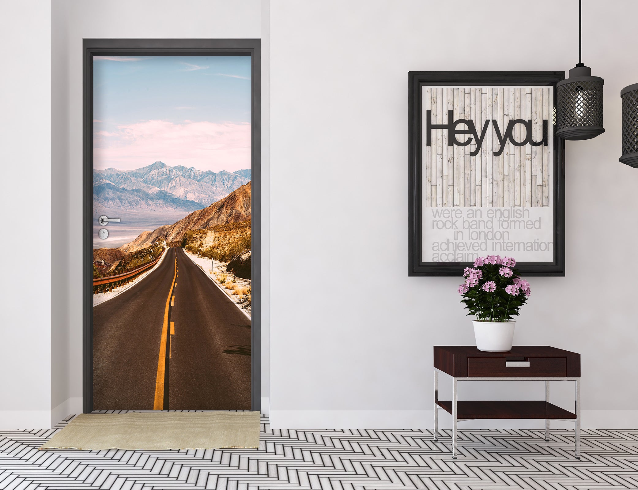 3D Highway 22019 Door Mural