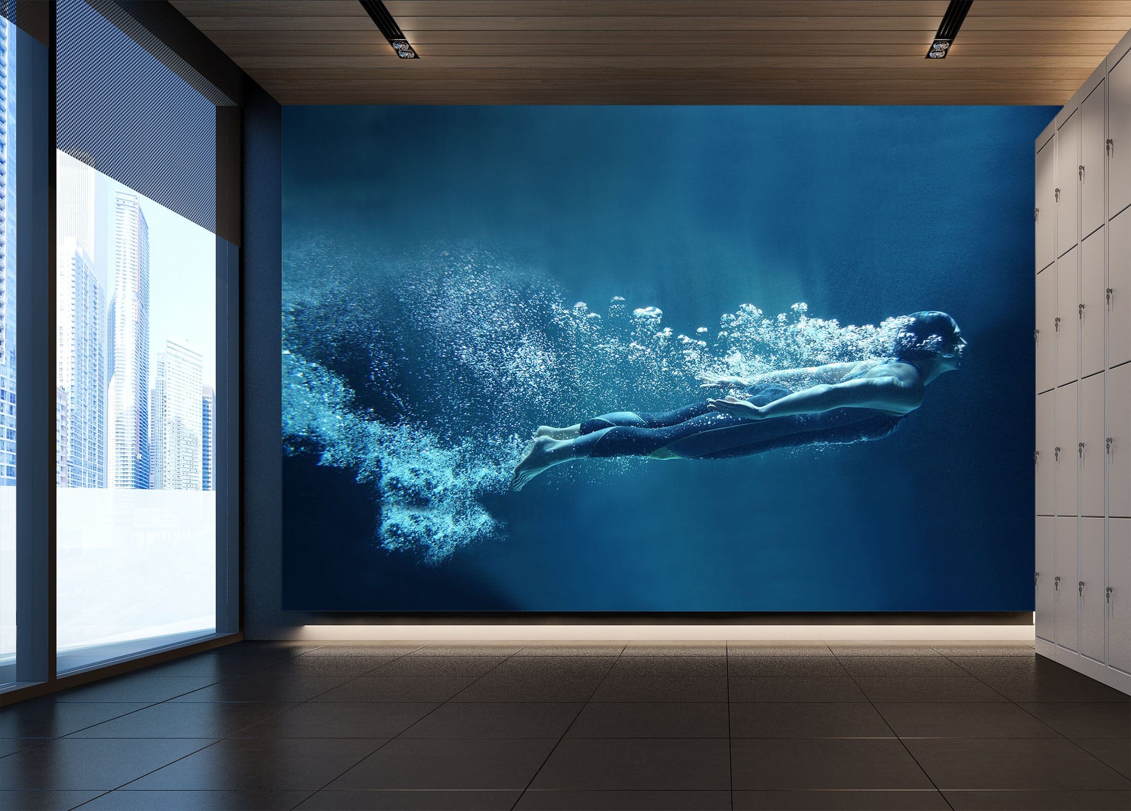 3D Diving Sport 248 Wall Murals Wallpaper AJ Wallpaper 2