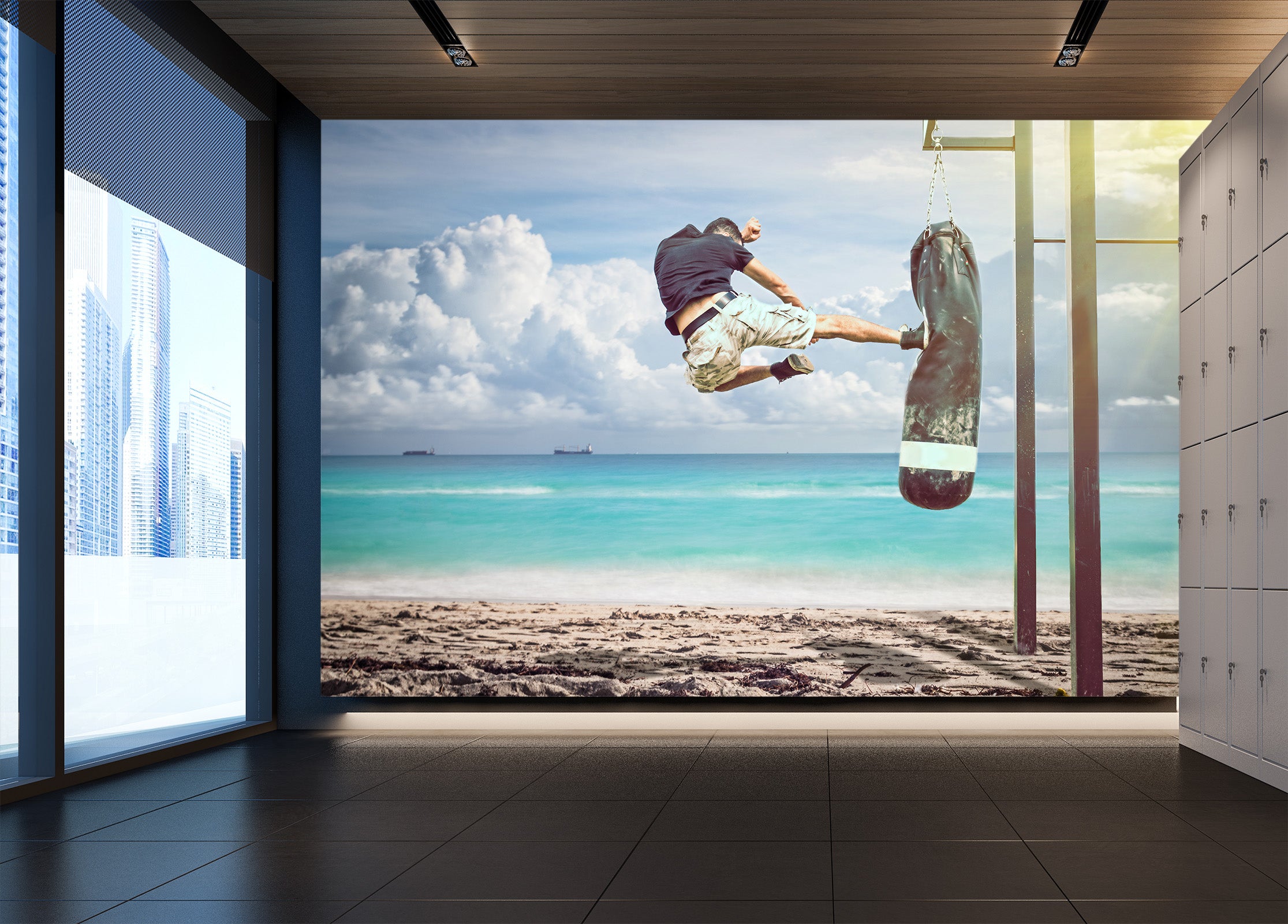 3D Skateboarding 037 Wall Murals Wallpaper AJ Wallpaper 2