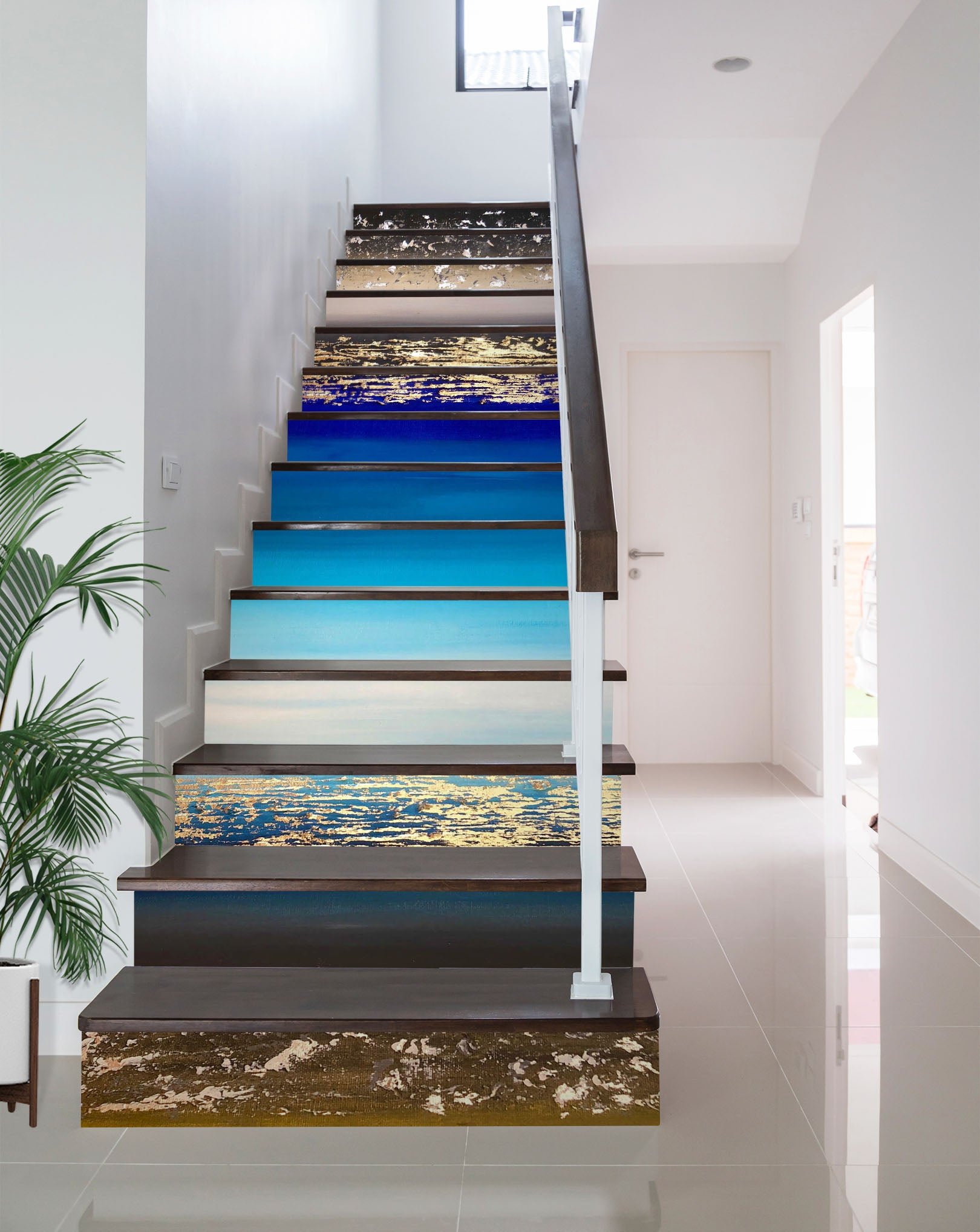 3D Sea Horizon 2166 Skromova Marina Stair Risers