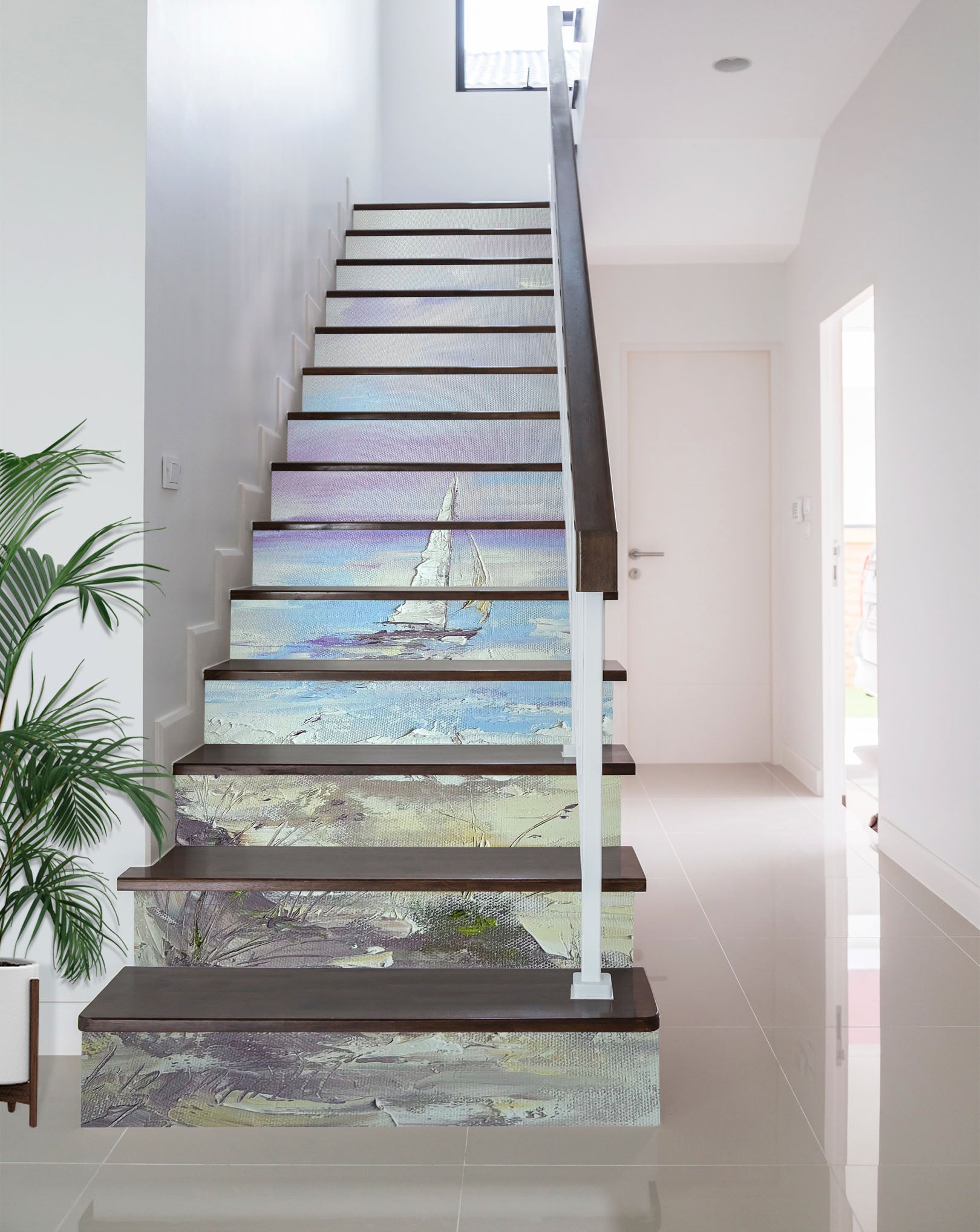 3D Ocean Ship 3914 Skromova Marina Stair Risers