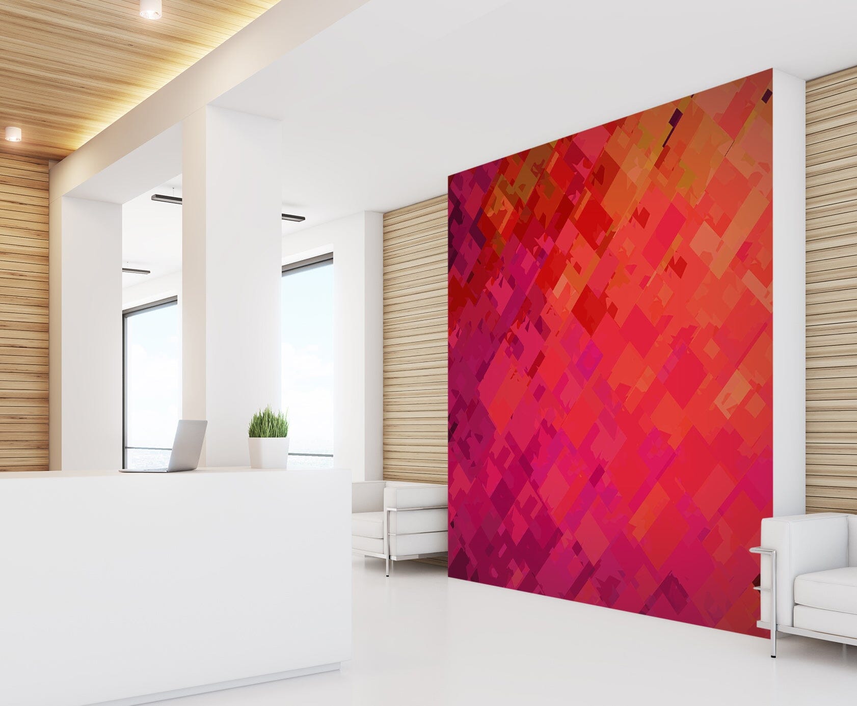 3D Orange Red Graffiti 1005 Shandra Smith Wall Mural Wall Murals Wallpaper AJ Wallpaper 2