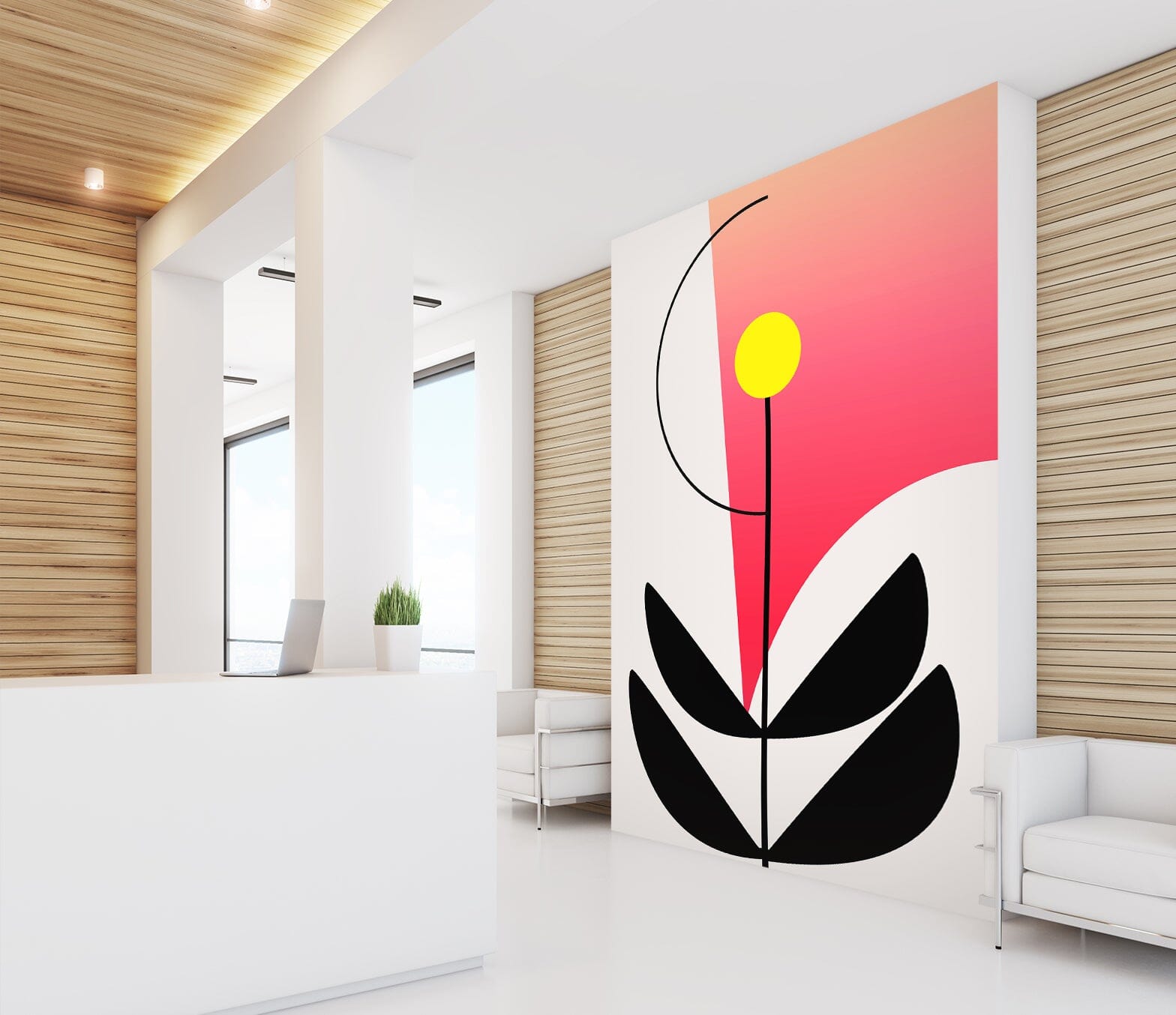 3D Golden Sun 1502 Boris Draschoff Wall Mural Wall Murals Wallpaper AJ Wallpaper 2