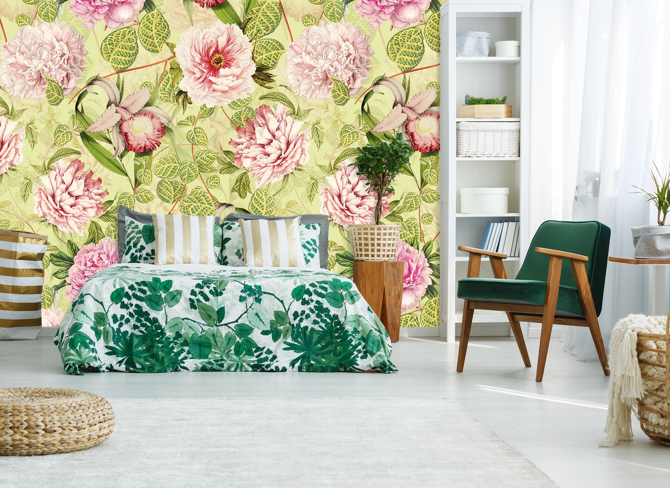 3D Pink Spring 175 Uta Naumann Wall Mural Wall Murals