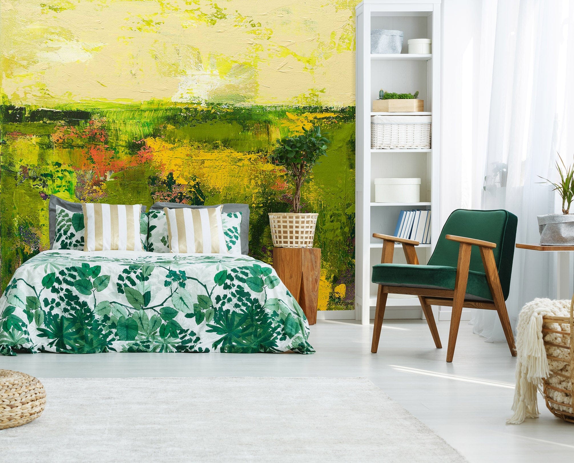 3D Oil Painting Field 215 Allan P. Friedlander Wall Mural Wall Murals Wallpaper AJ Wallpaper 2