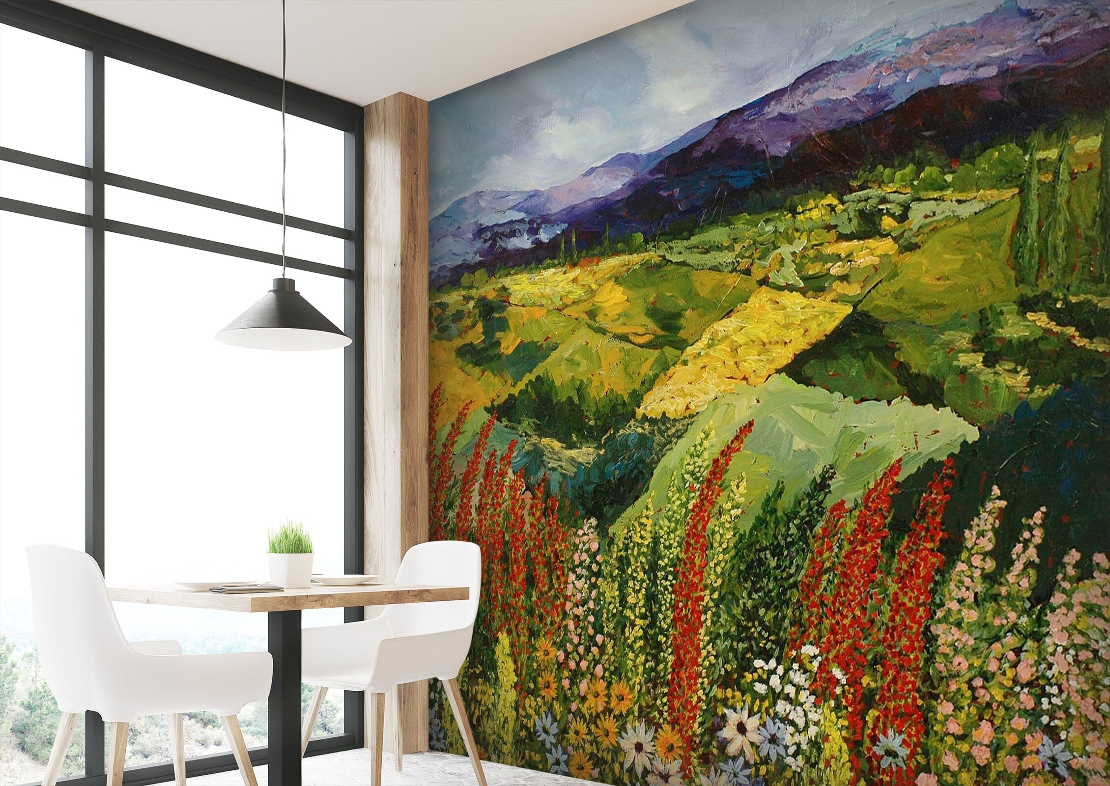 3D Autumn Valley 135 Allan P. Friedlander Wall Mural Wall Murals Wallpaper AJ Wallpaper 2