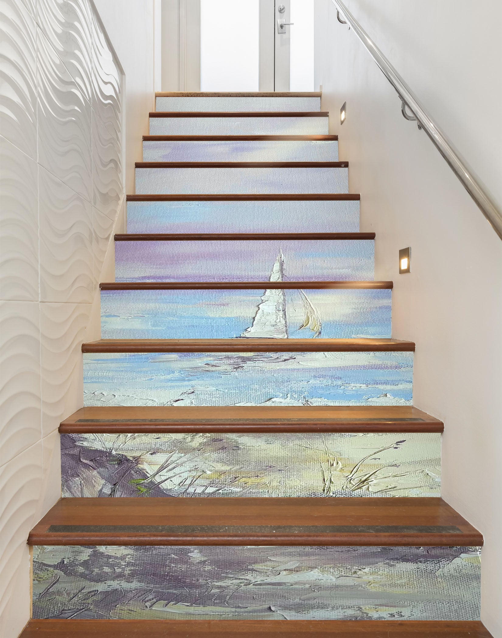 3D Ocean Ship 3914 Skromova Marina Stair Risers