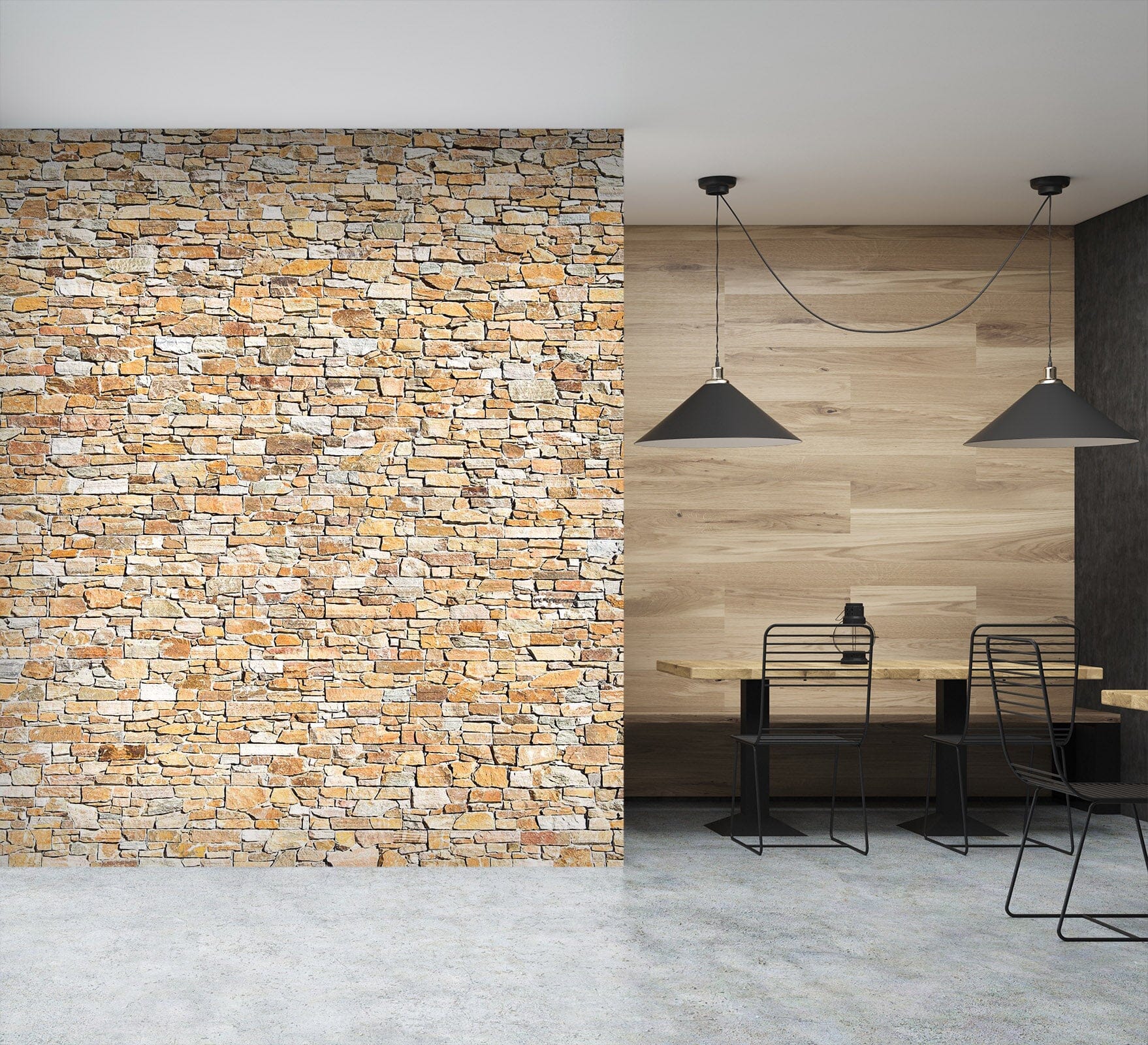 3D Bricks Stacked 1416 Wall Murals Wallpaper AJ Wallpaper 2