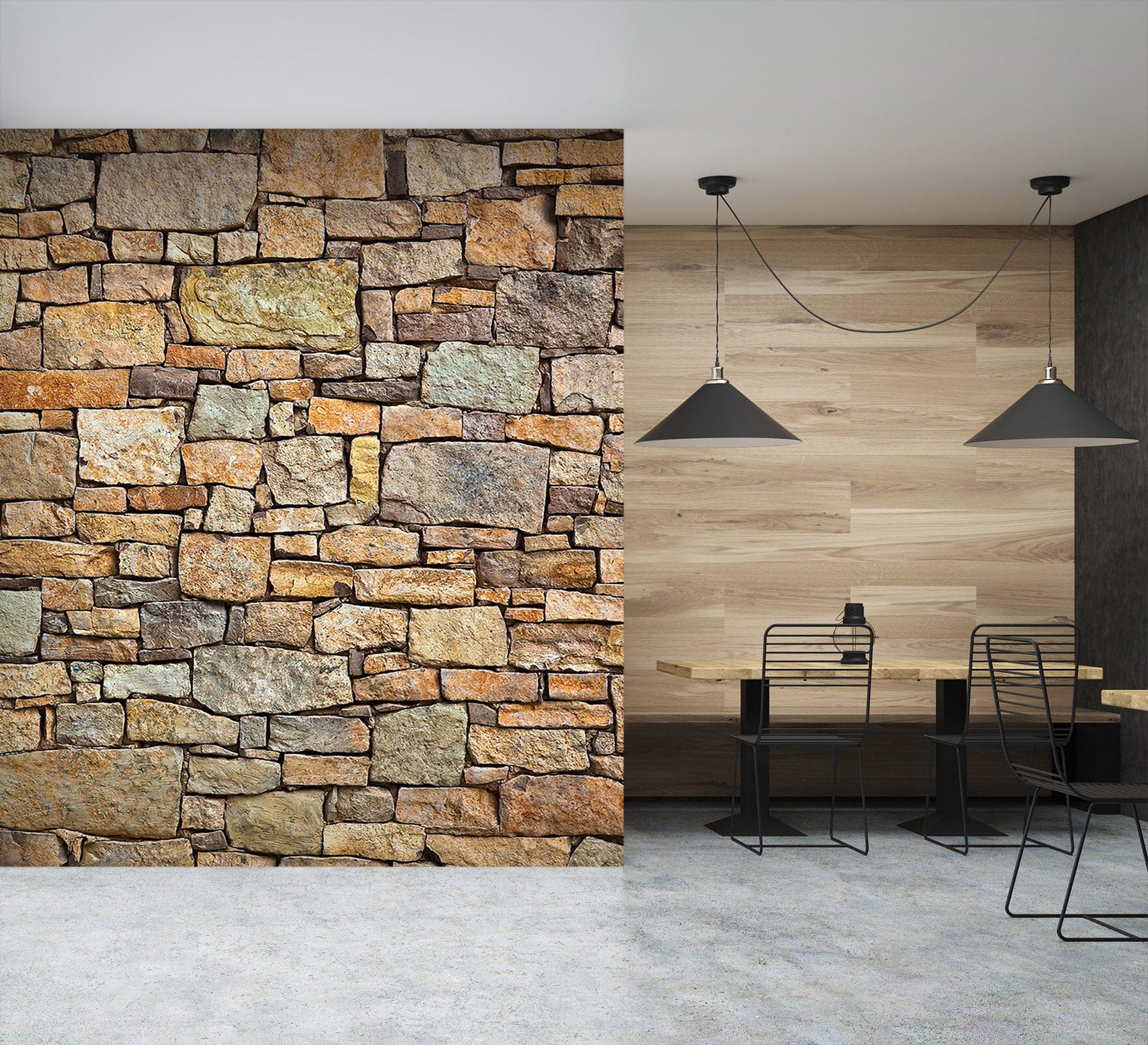 3D Stones Stacked 1931 Wall Murals Wallpaper AJ Wallpaper 2