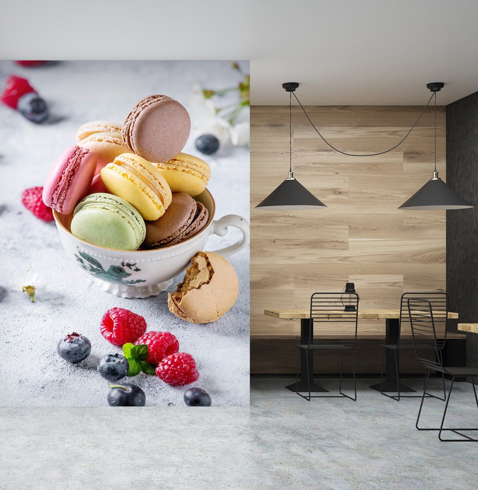 3D Macaron 863 Wall Murals Wallpaper AJ Wallpaper 2