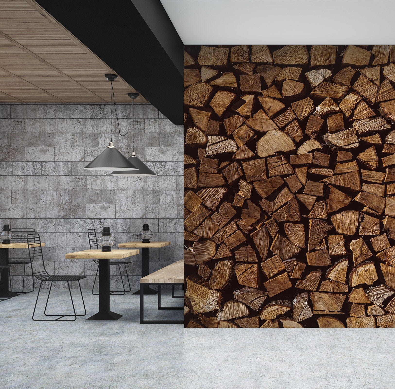 3D Wooden Blocks Stacked 867 Wall Murals Wallpaper AJ Wallpaper 2