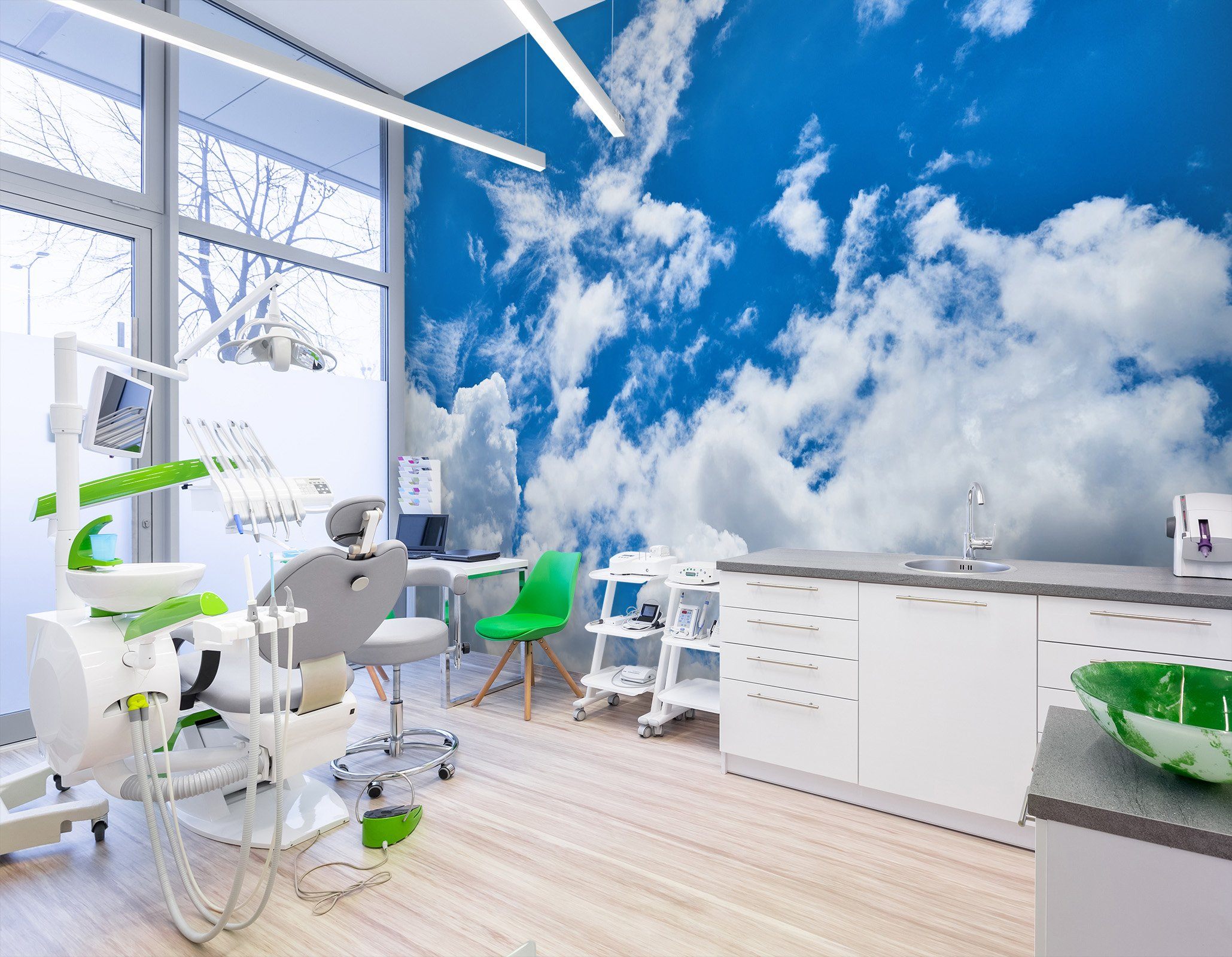 3D Atmosphere Background 012 Wall Murals Wallpaper AJ Wallpaper 2