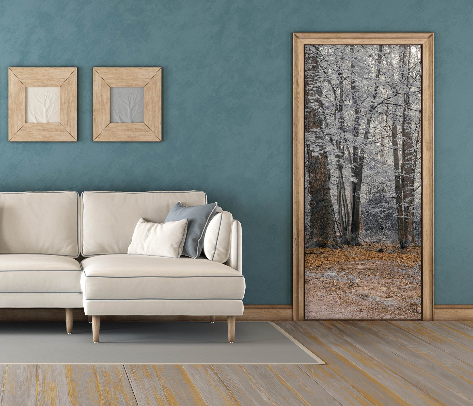 3D Woods Scenery 5175 Assaf Frank Door Mural