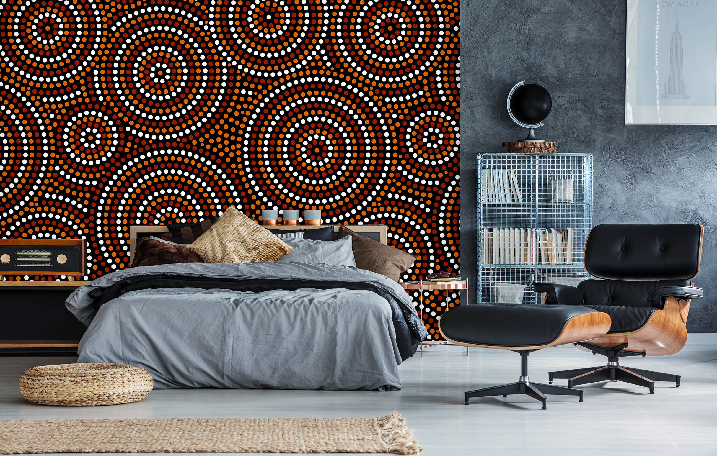 3D Circle Pattern 58177 Wall Murals