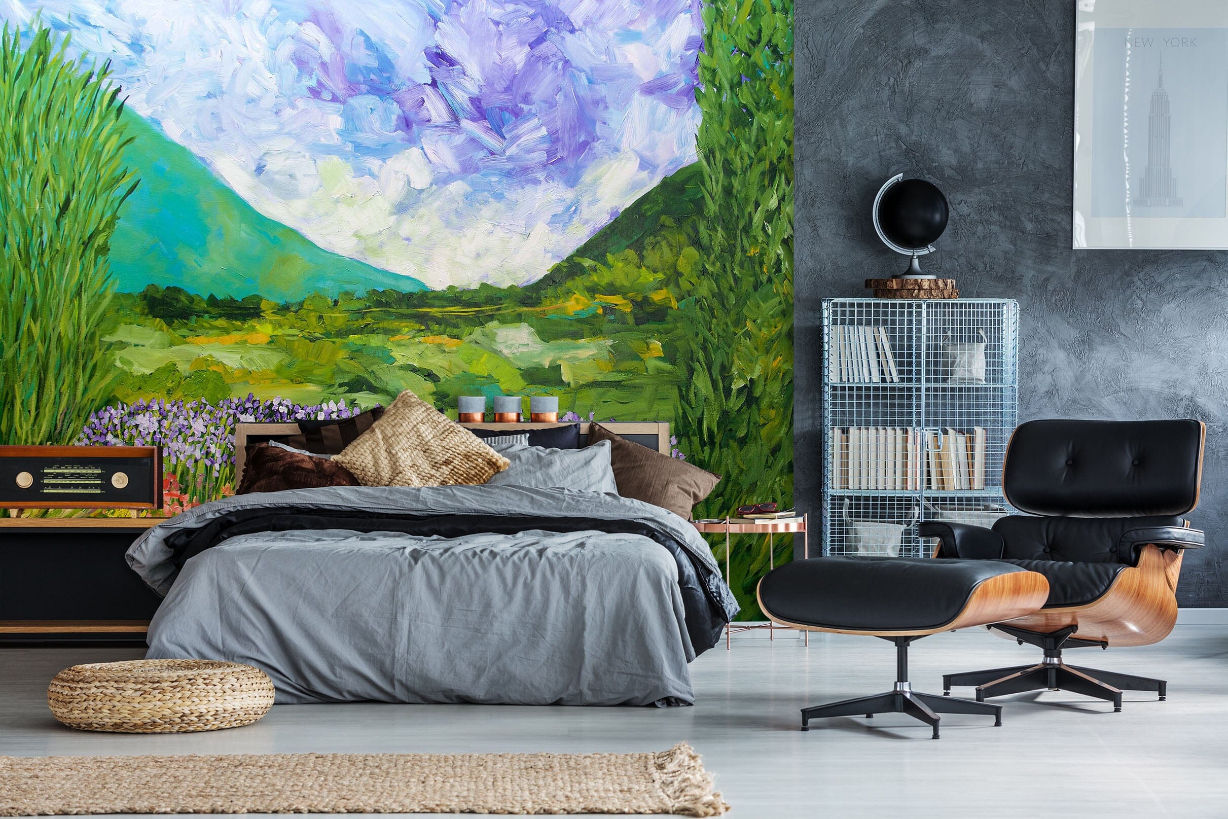 3D Grassland White Clouds 239 Allan P. Friedlander Wall Mural Wall Murals Wallpaper AJ Wallpaper 2