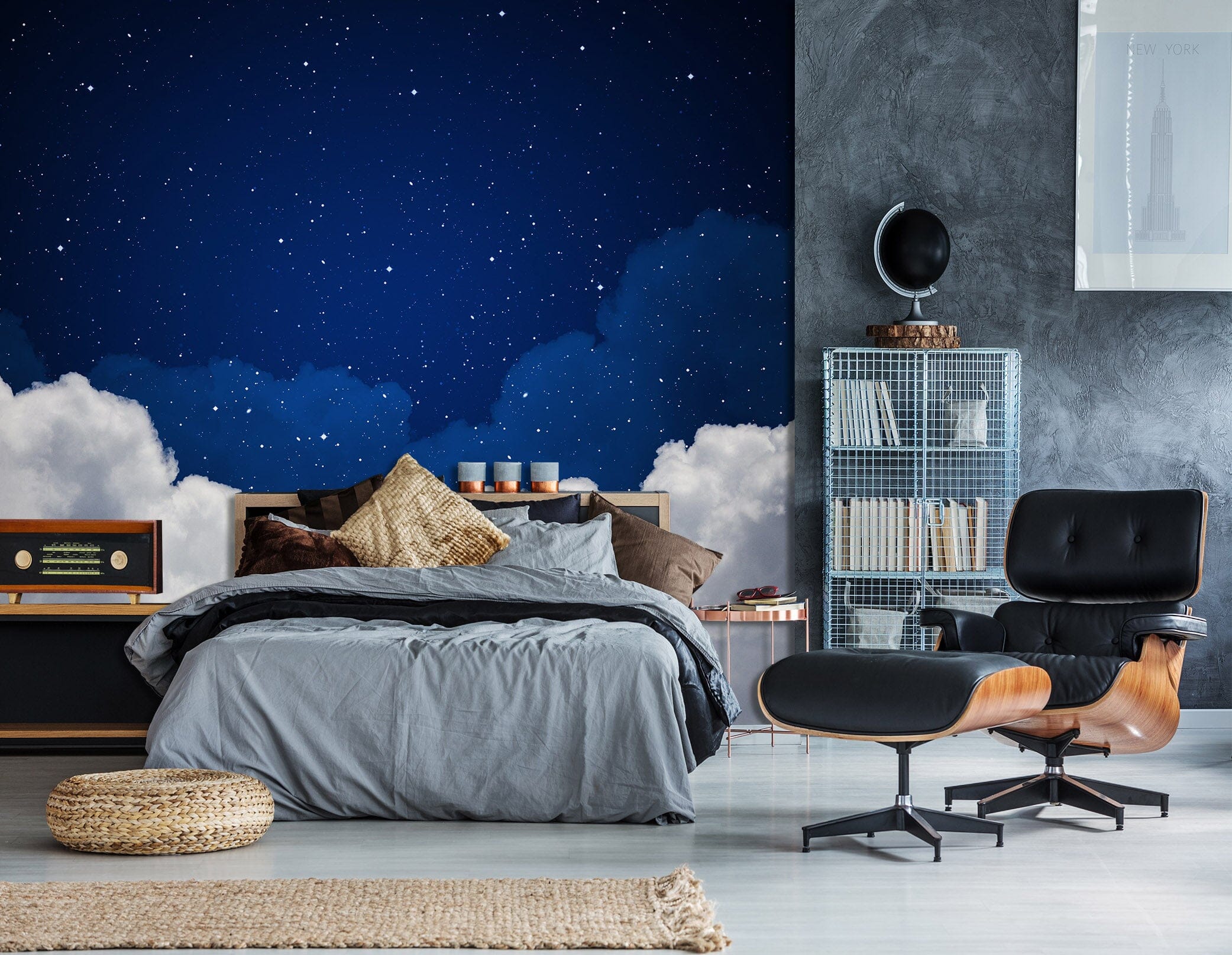 3D White Clouds 1683 Wall Murals Wallpaper AJ Wallpaper 2